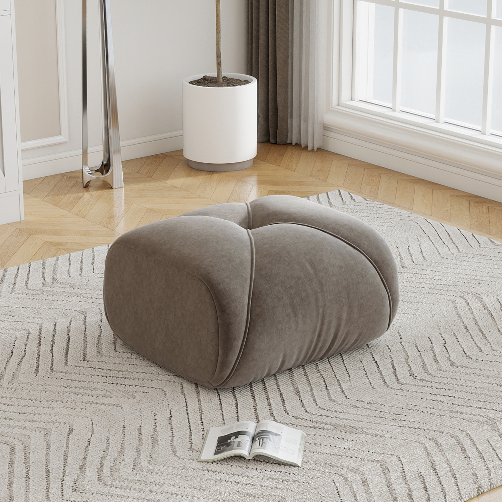 Vue principale du pouf