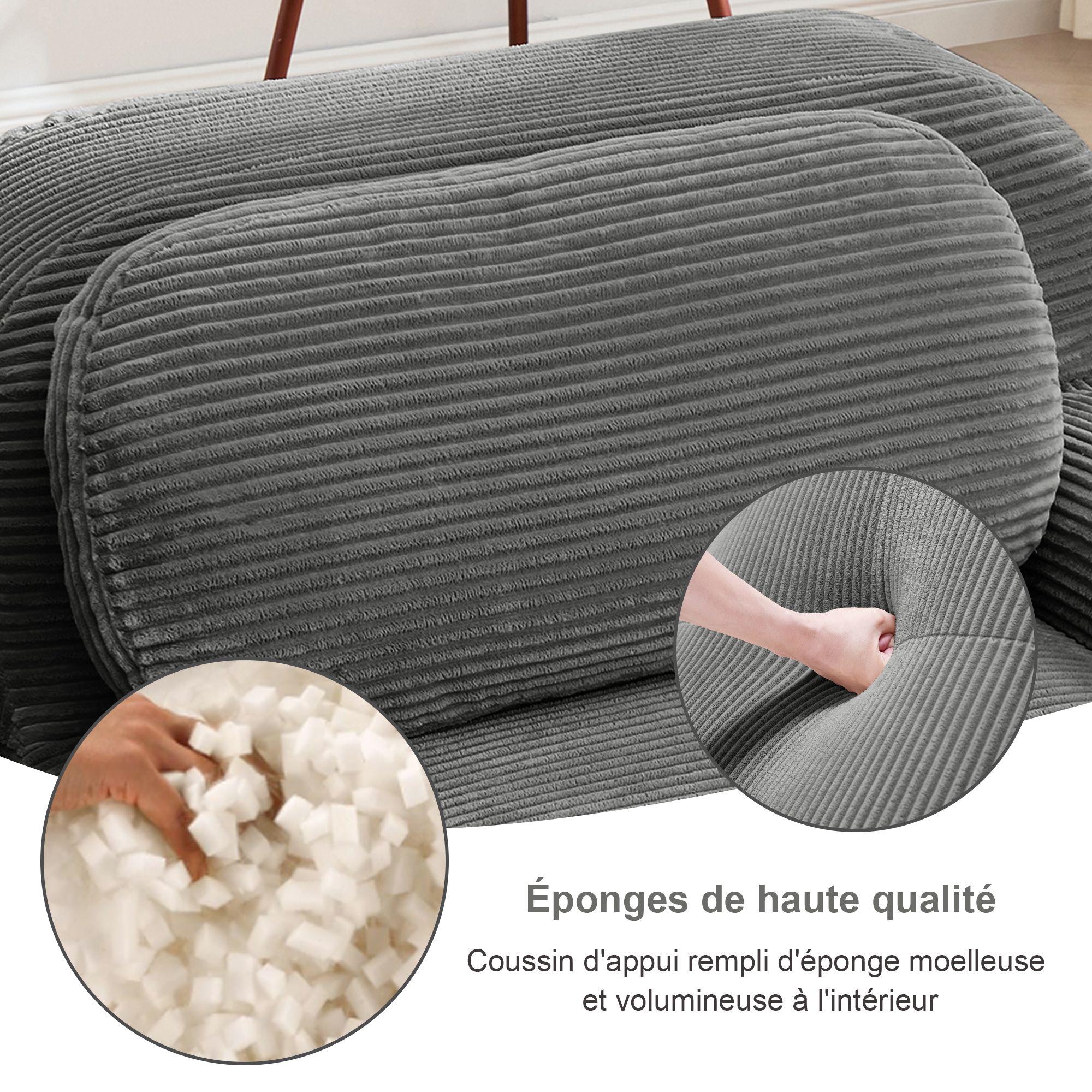 Présentation du canapé