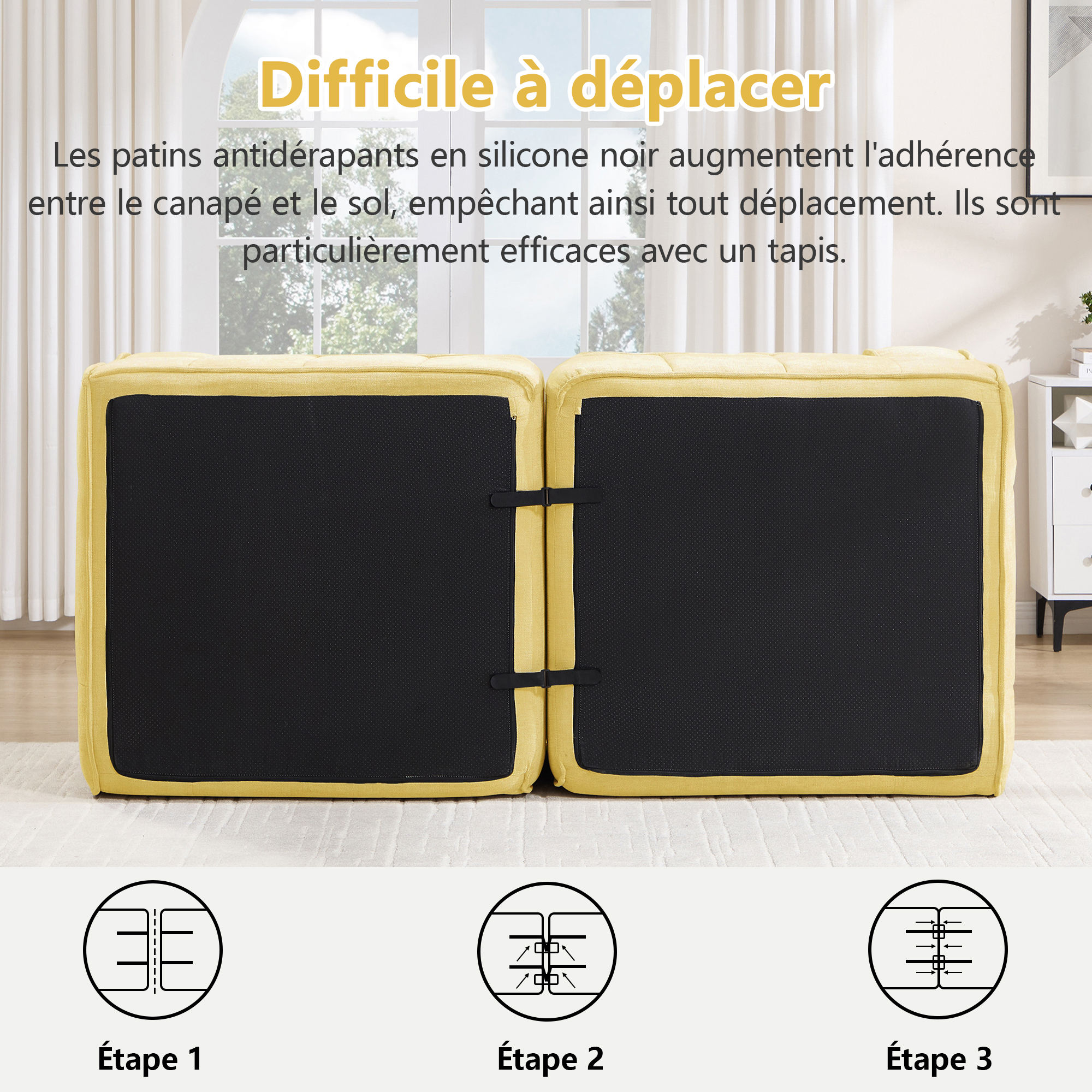 Présentation du canapé