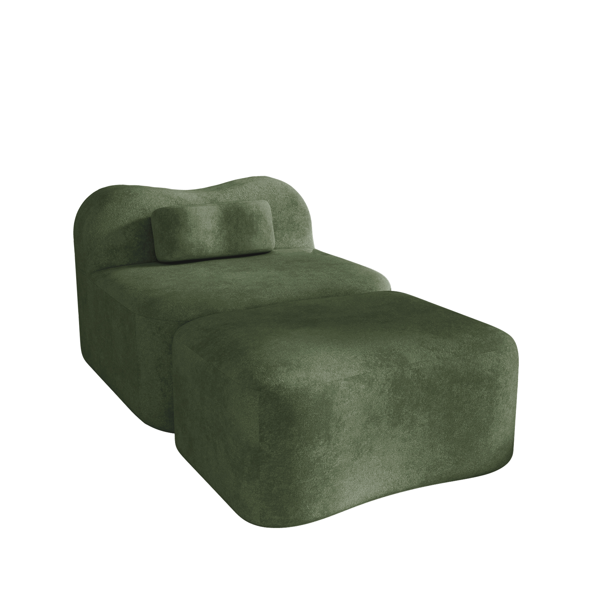 Image 6 – Canapé d'angle vert