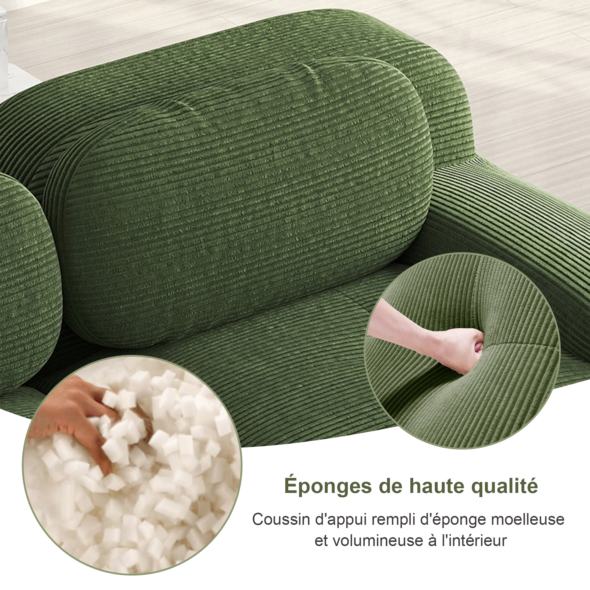 Présentation du canapé