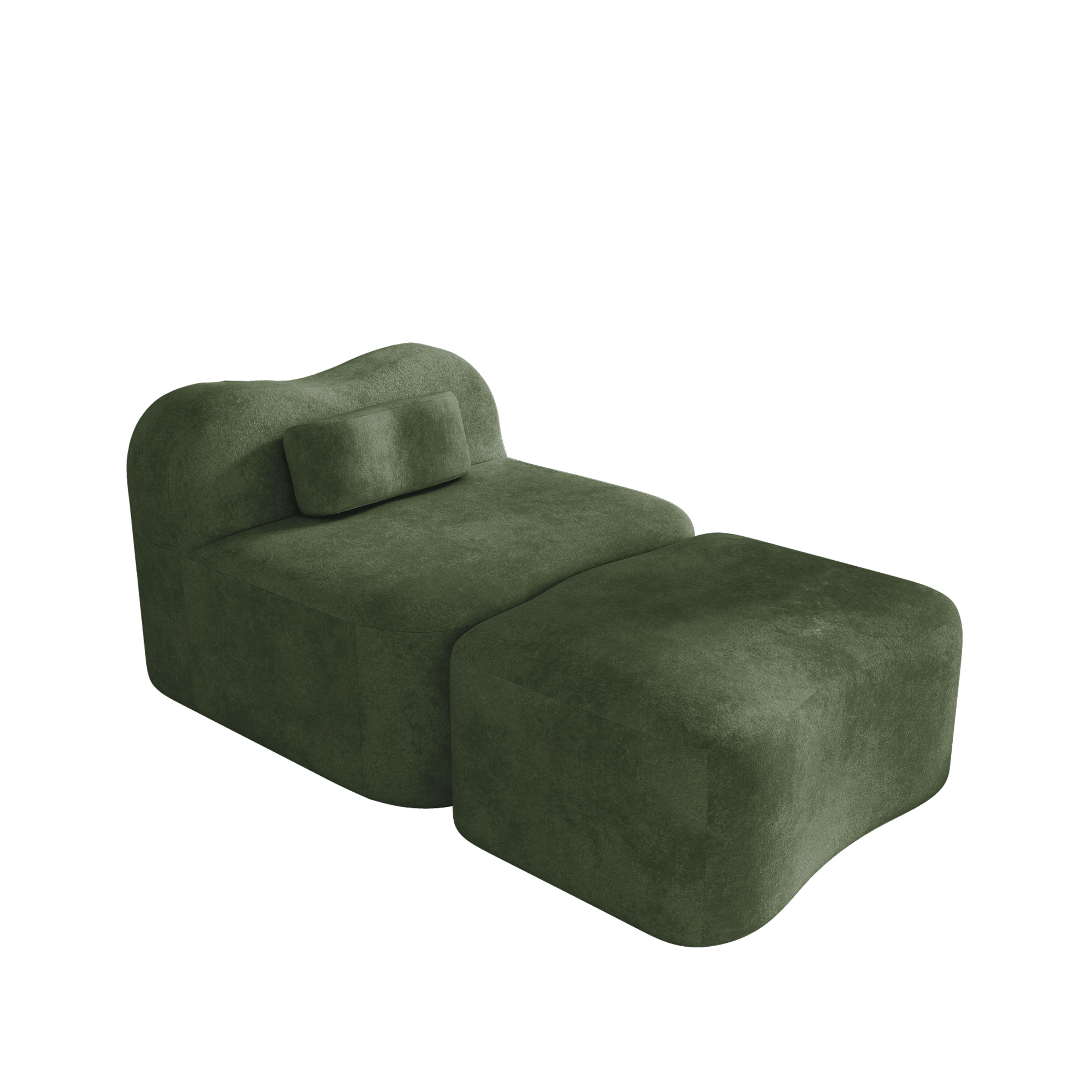 Image 4 – Canapé d'angle vert