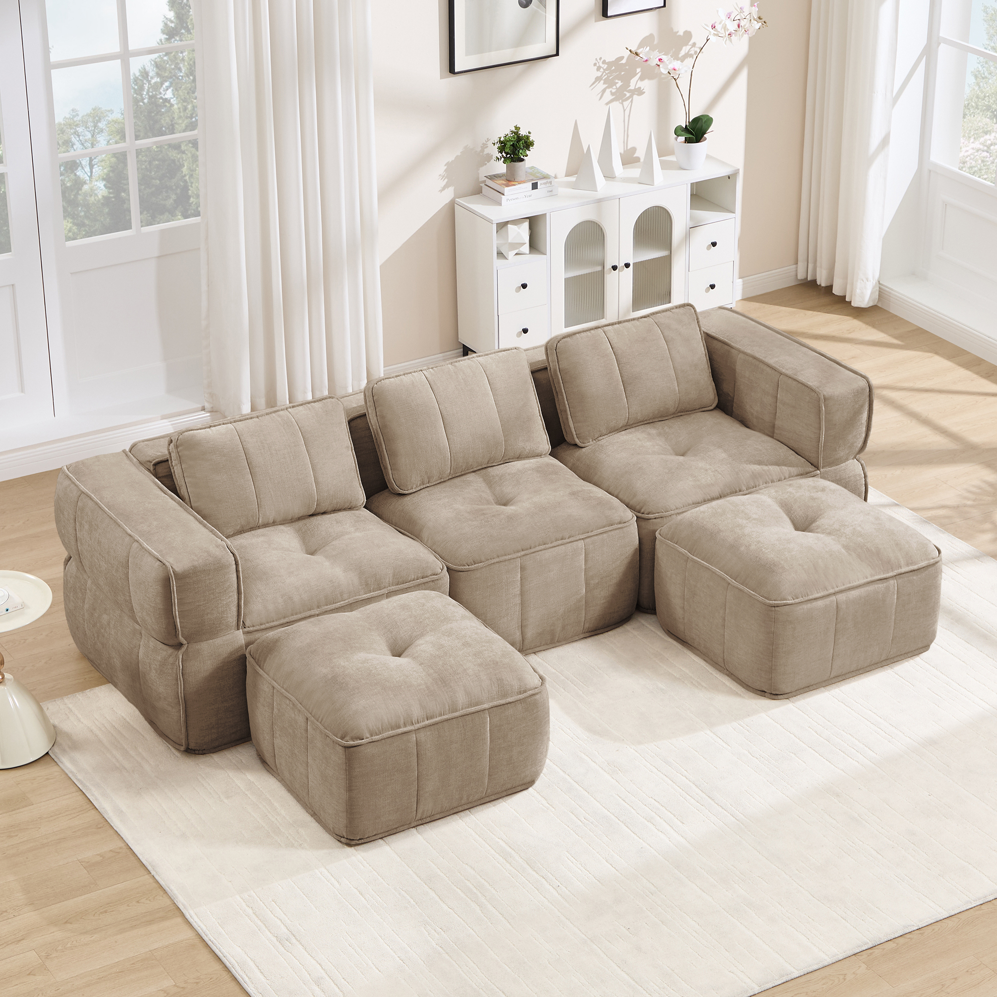 Canapé modulaire Sable - visuel 1