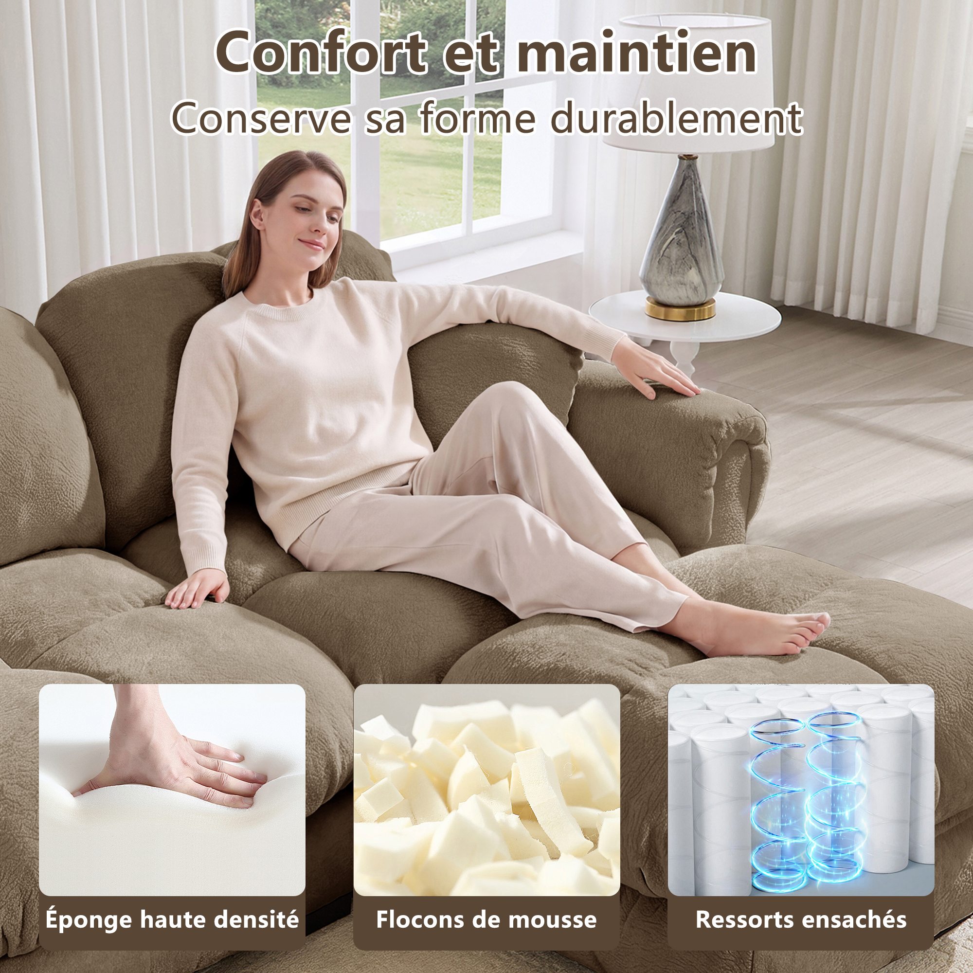 Présentation du canapé