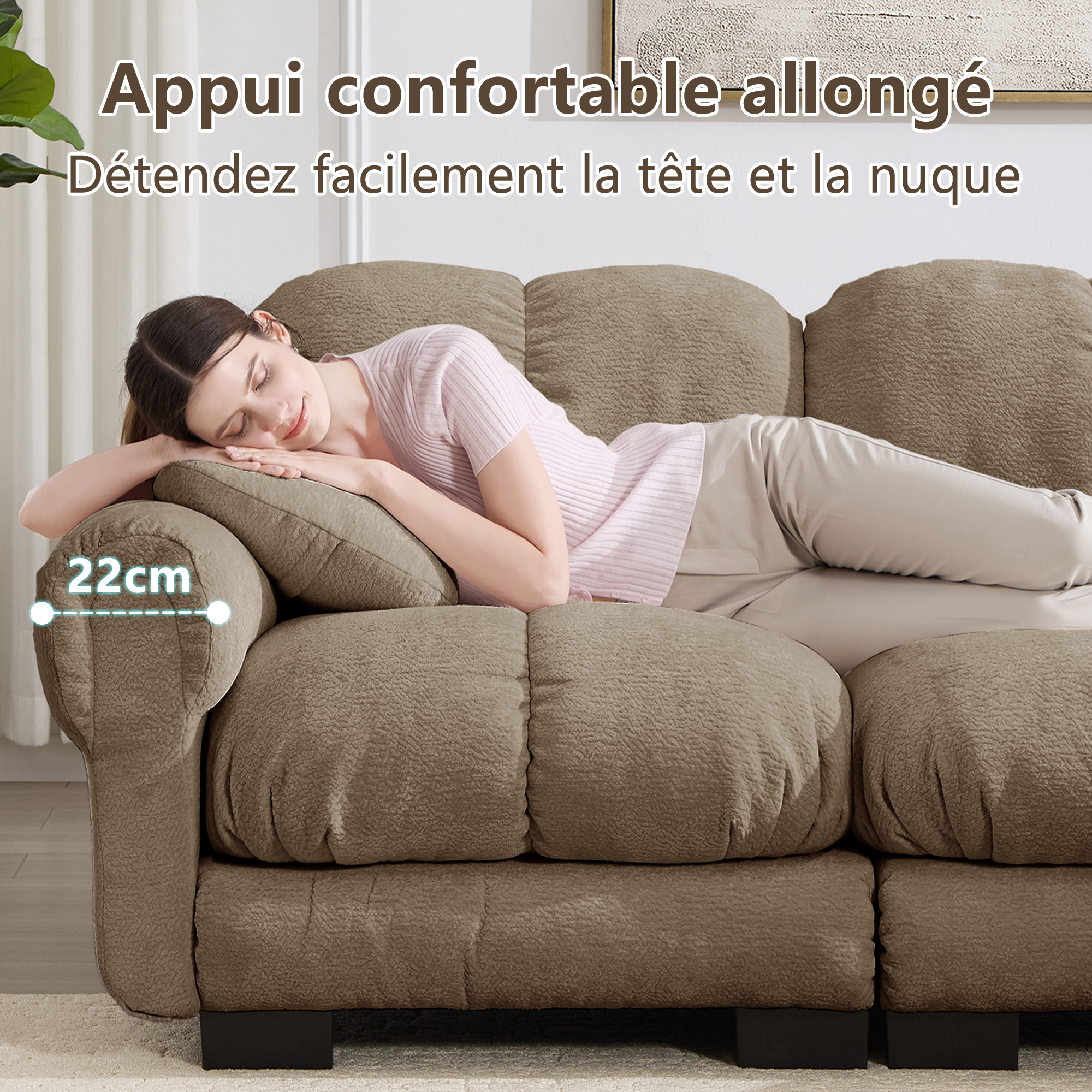 Présentation du canapé