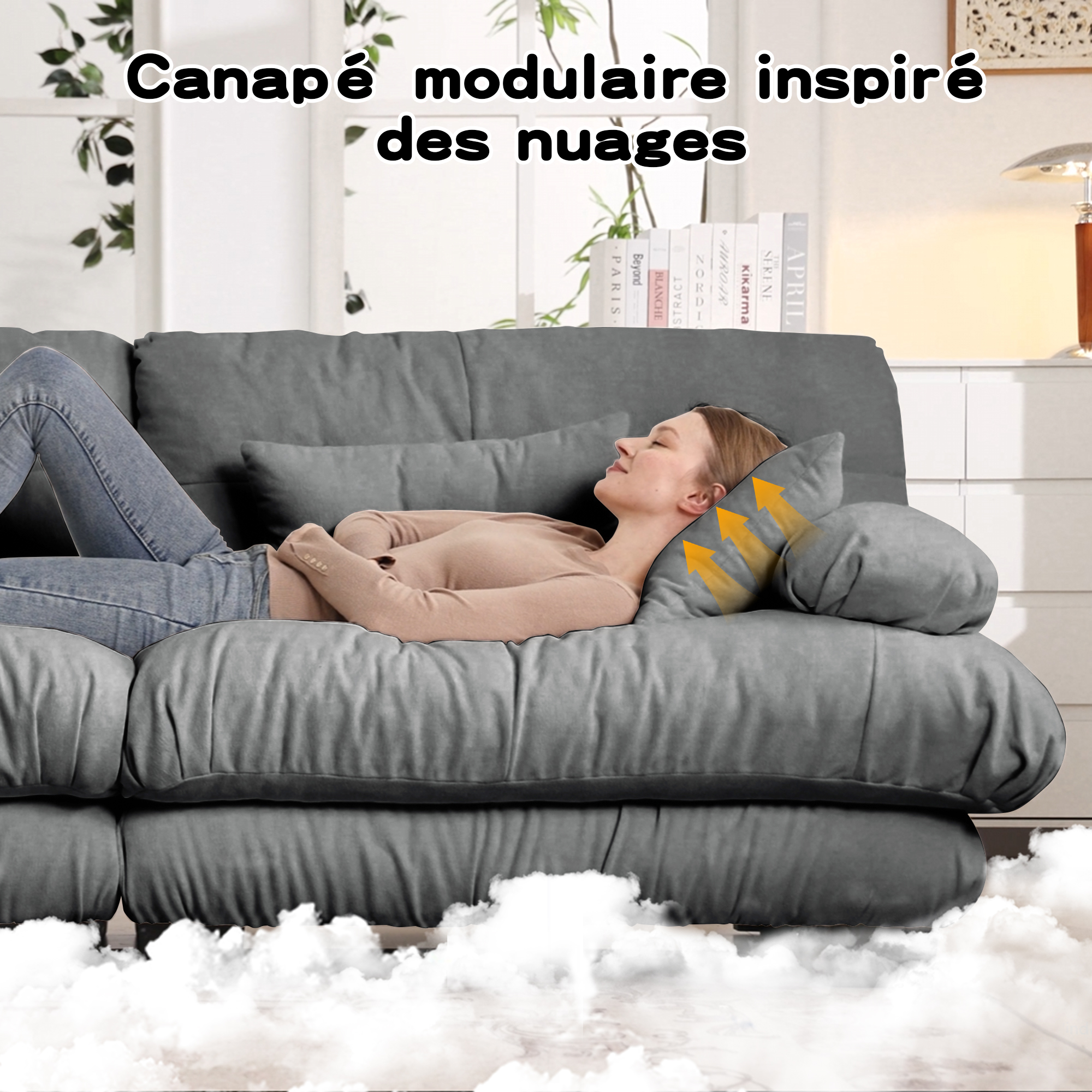 Présentation du canapé d'angle