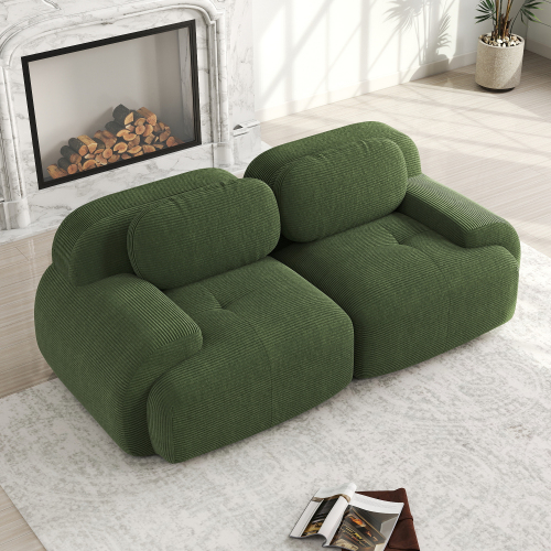 Canapé d'angle modulaire mousse 32D