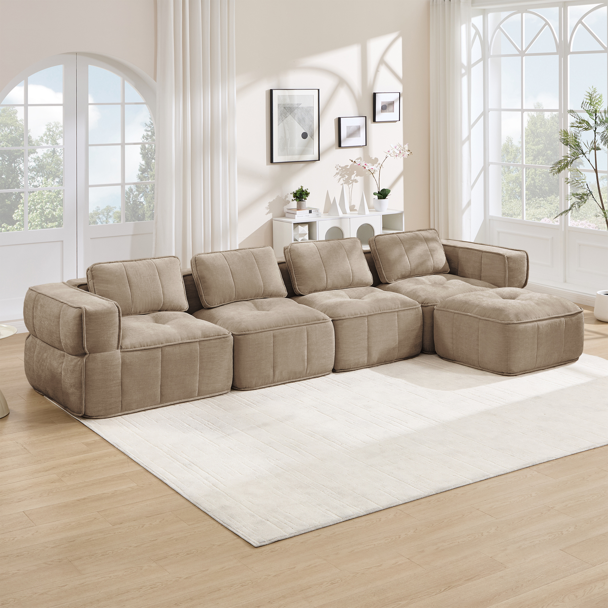 Canapé modulaire Sable - visuel 1