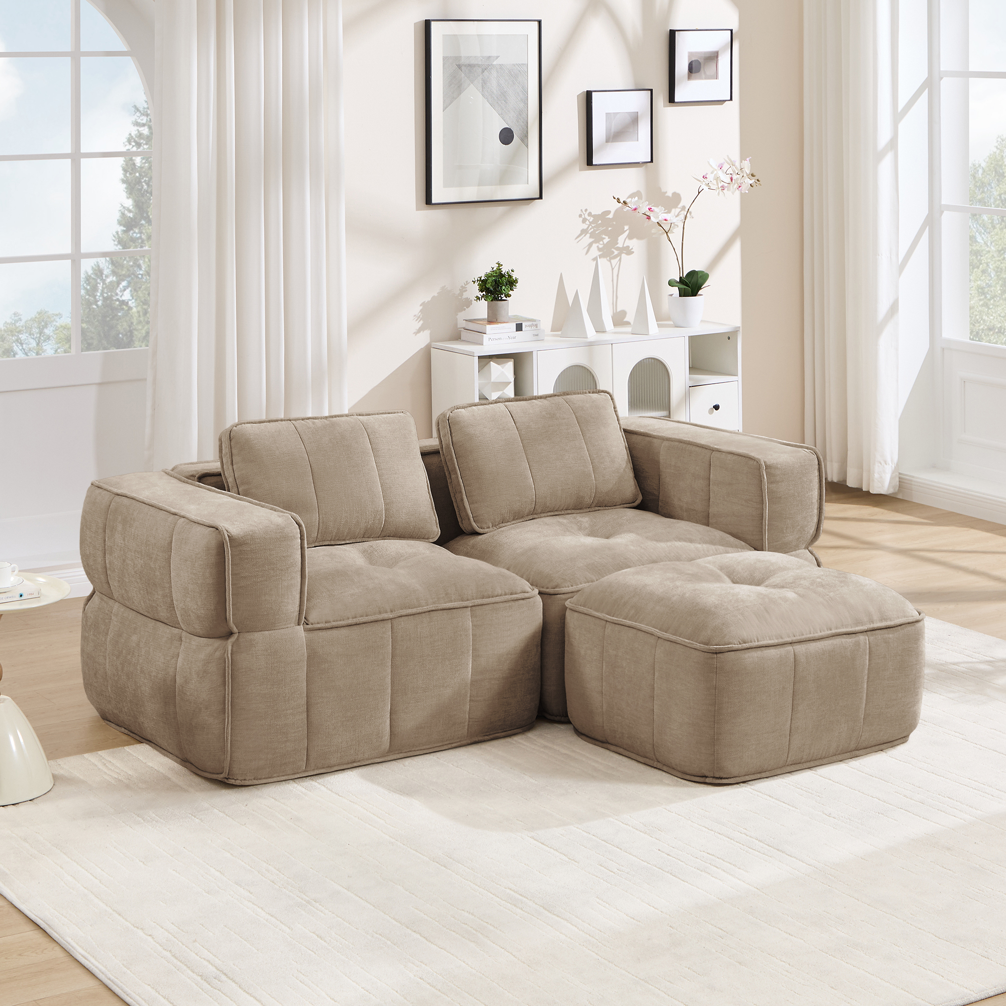 Canapé modulaire Sable - visuel 1