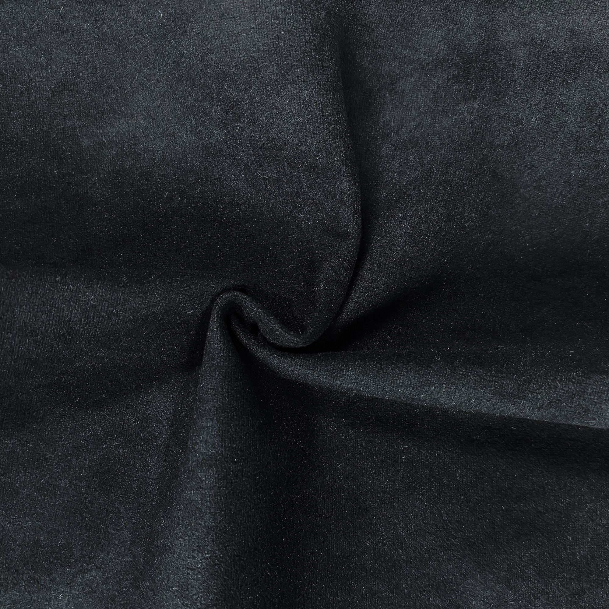 Détail du tissu peluche courte 100% polyester