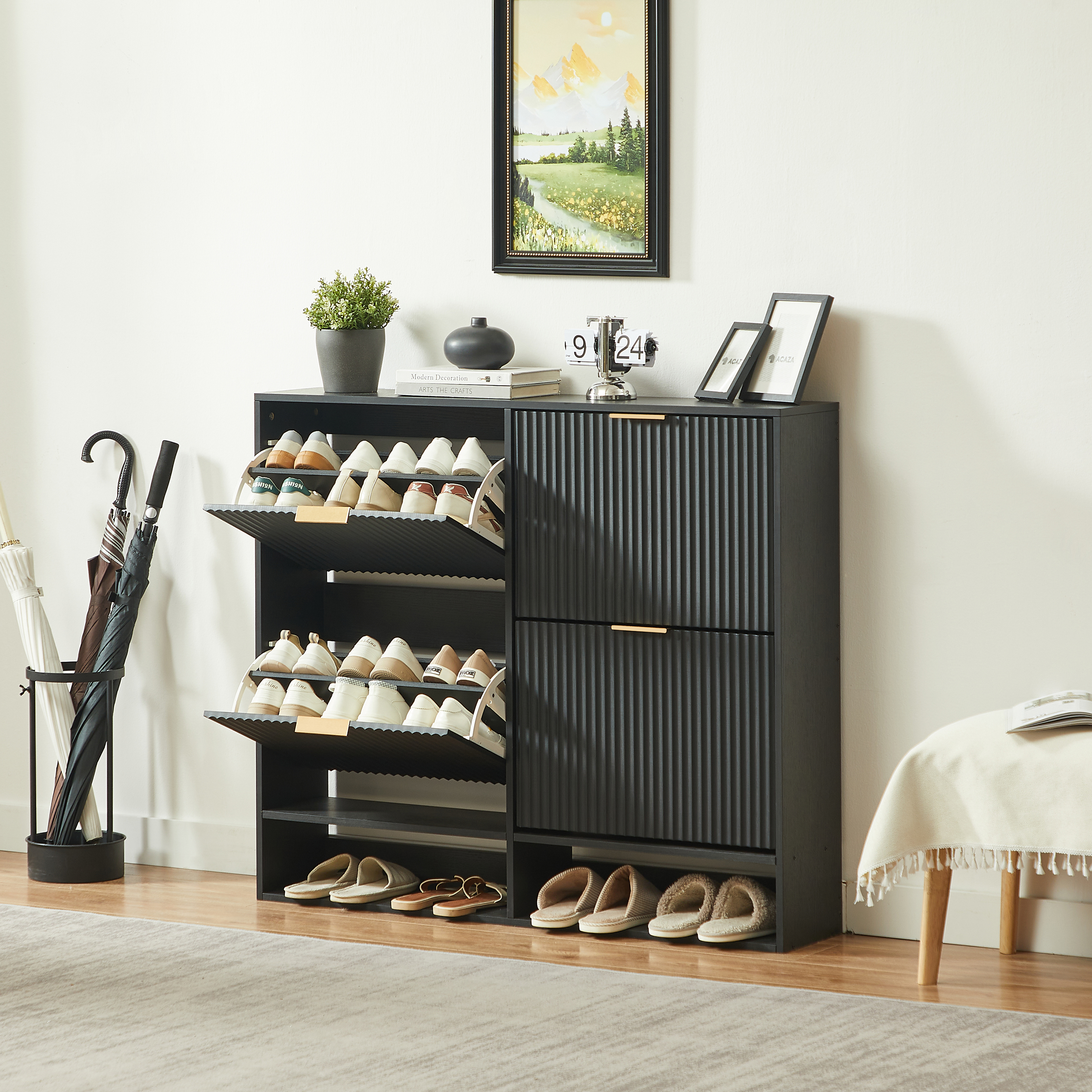 Vue principale du meuble à chaussures