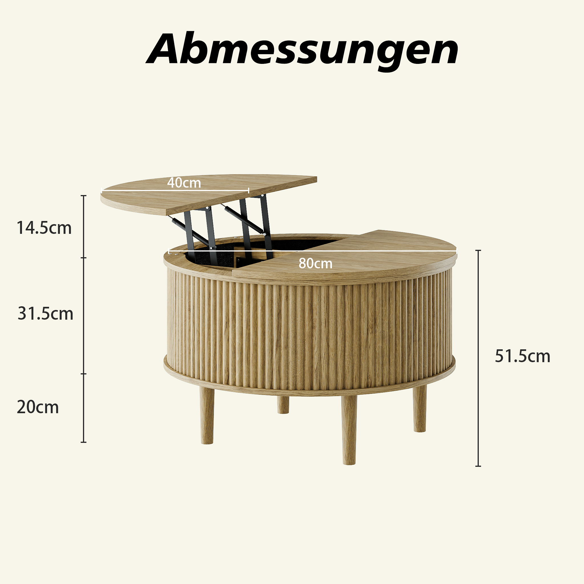 Dimensions du table basse