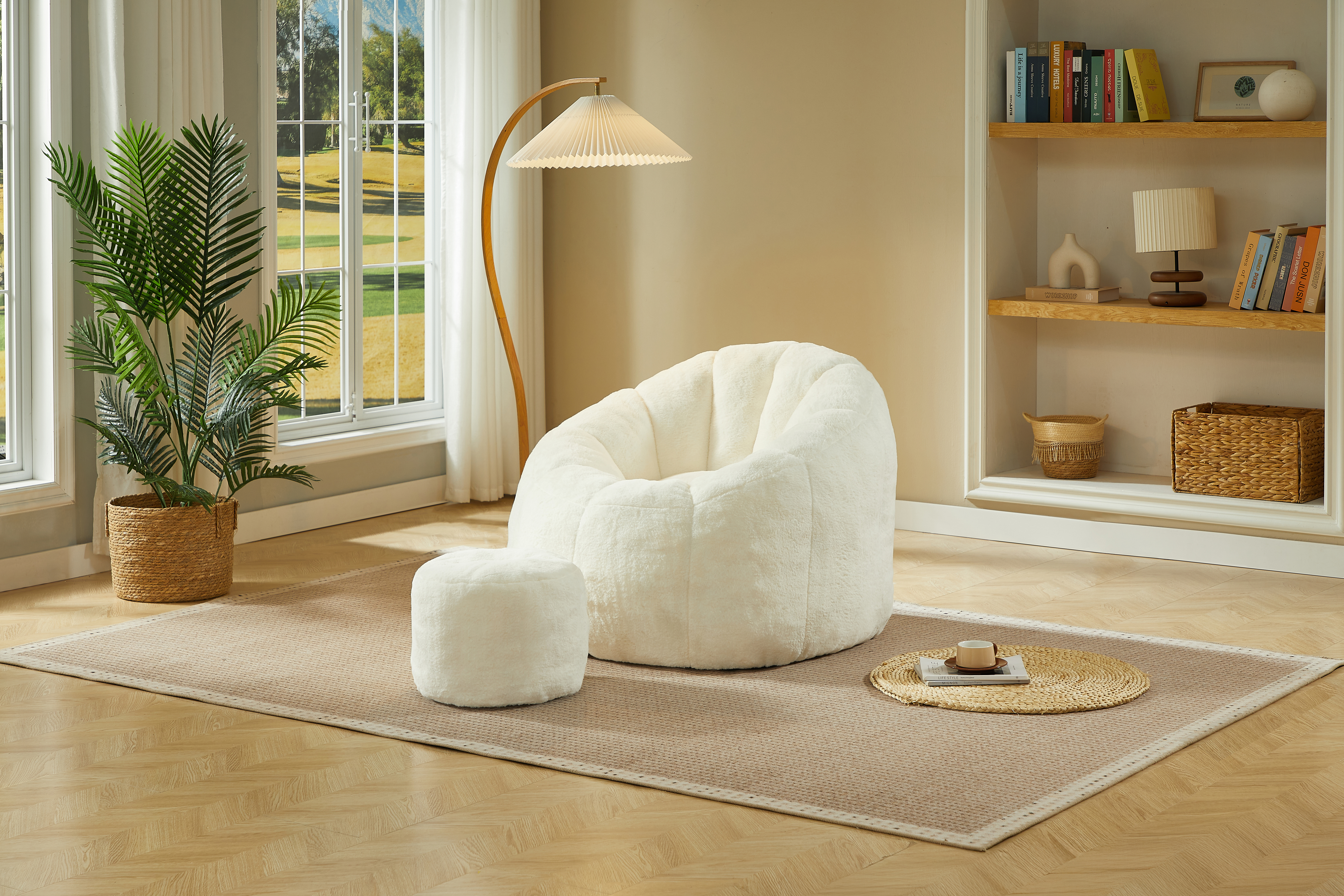 Détail du fauteuil lounge