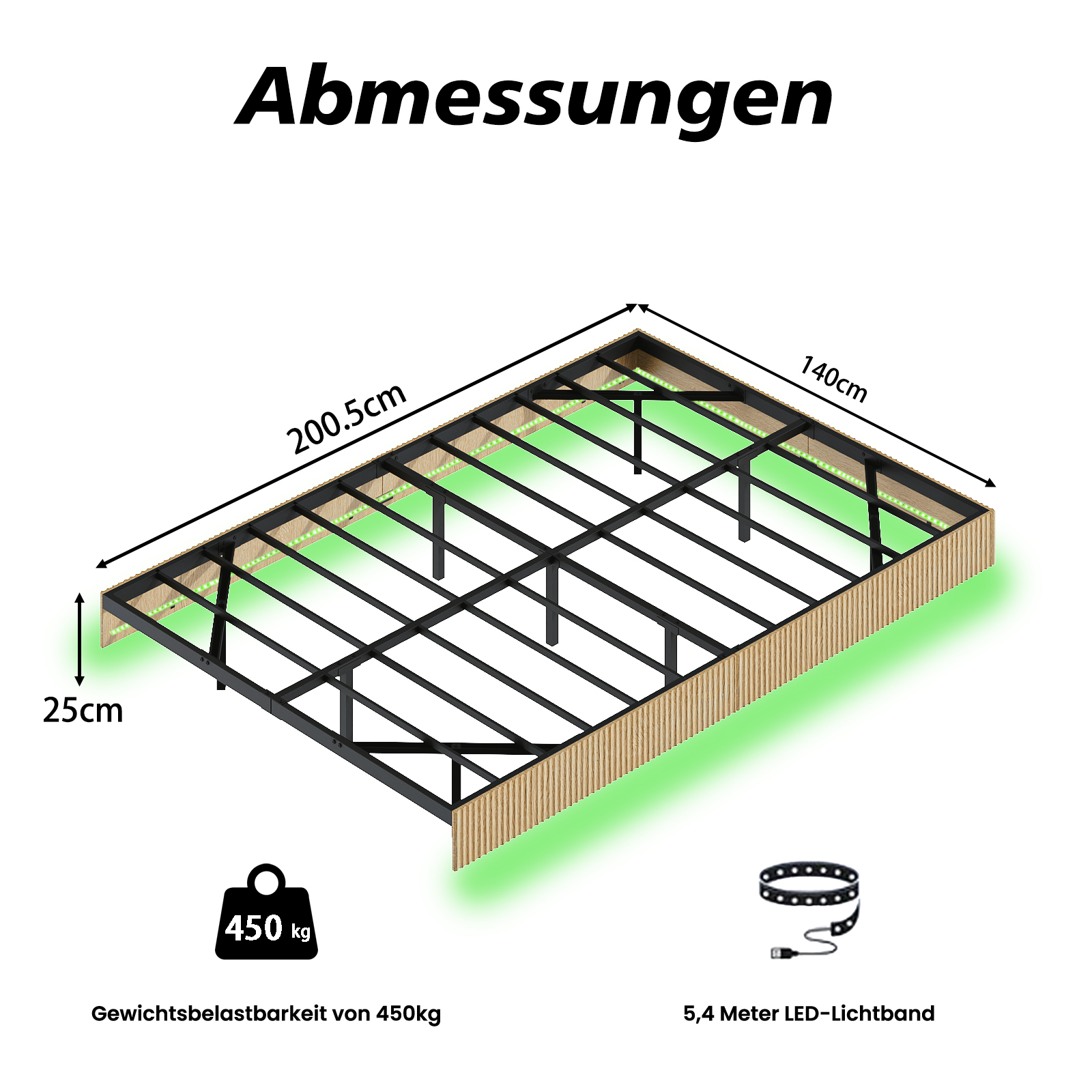 Dimensions du lit
