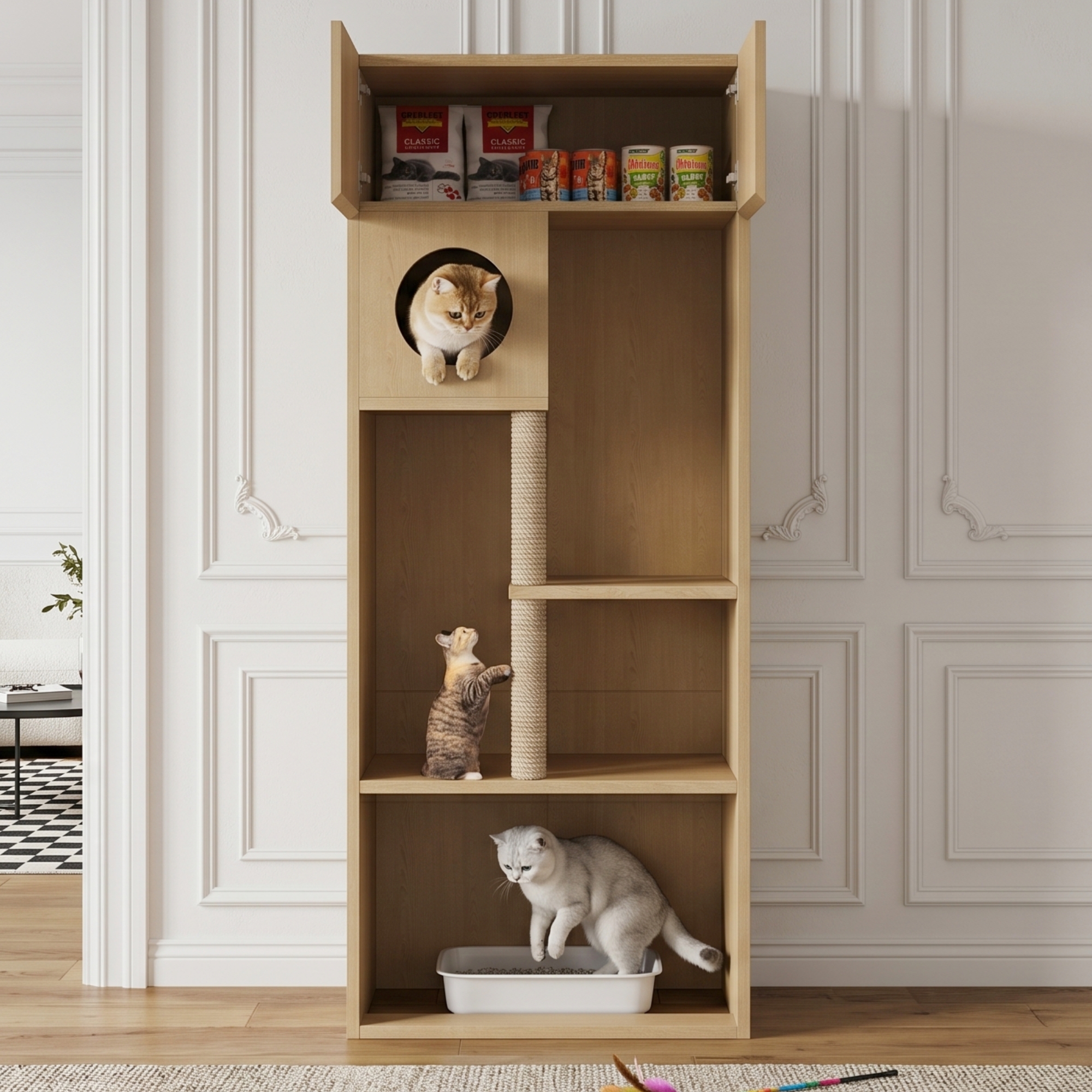 Présentation du couchage rembourré