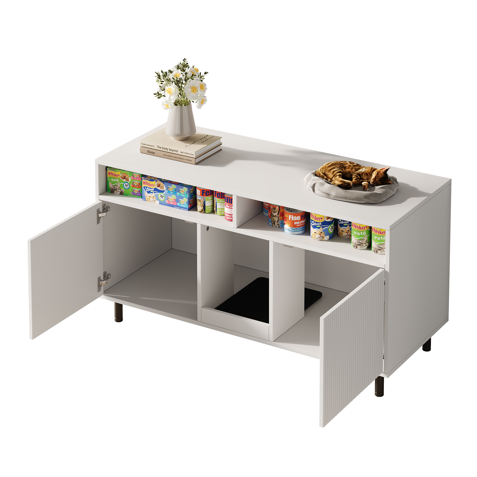 Meuble litterie chat - vue 2