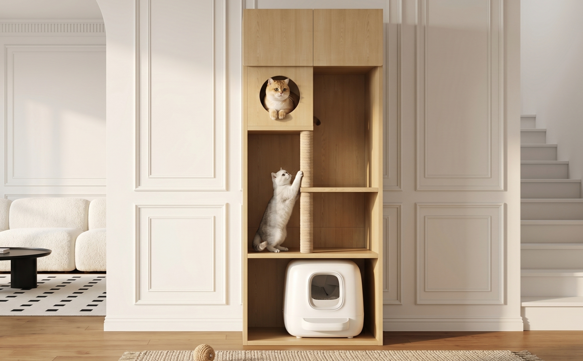 Présentation du couchage rembourré