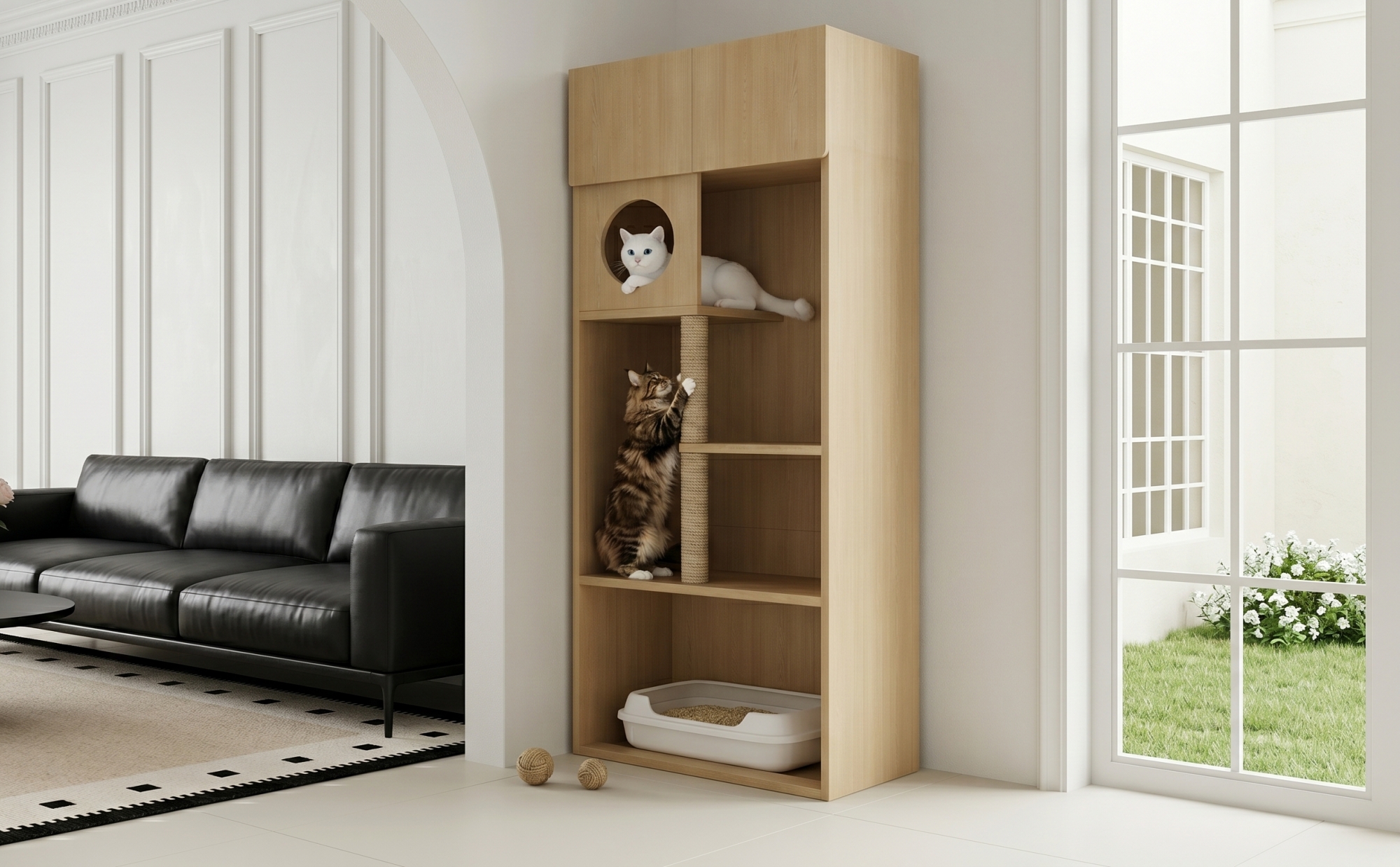 Présentation du couchage rembourré