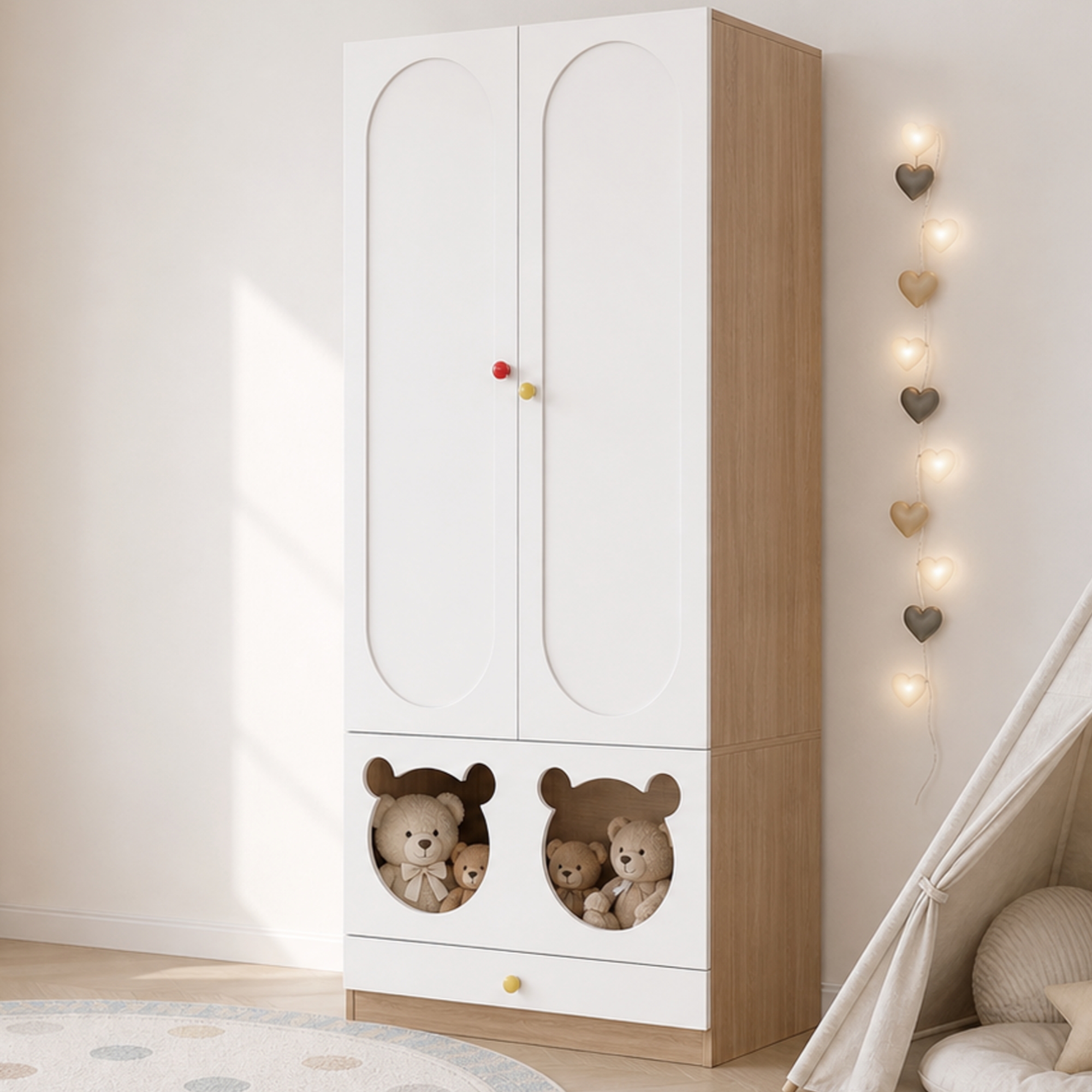 Détail du armoire