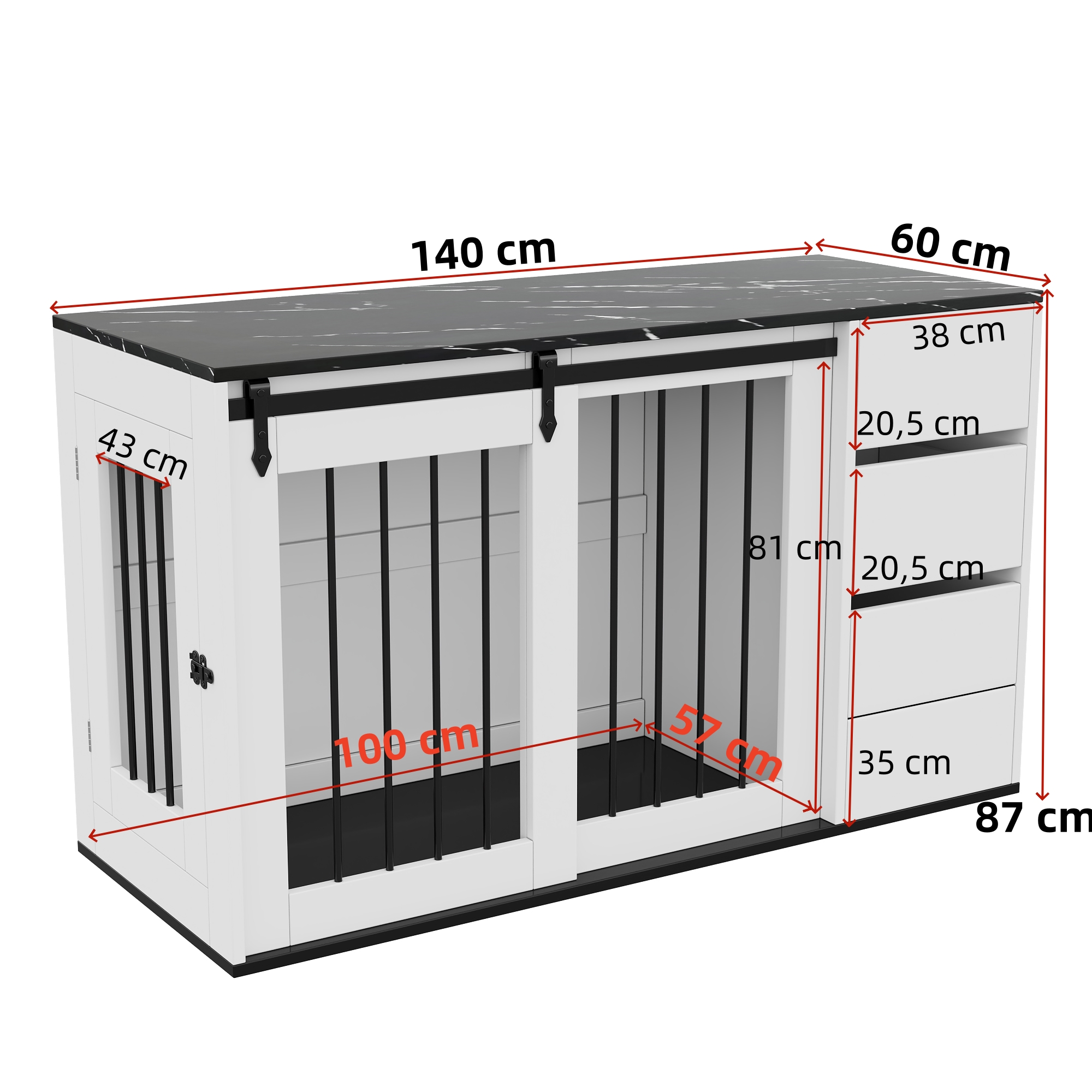 Dimensions du table d'appoint