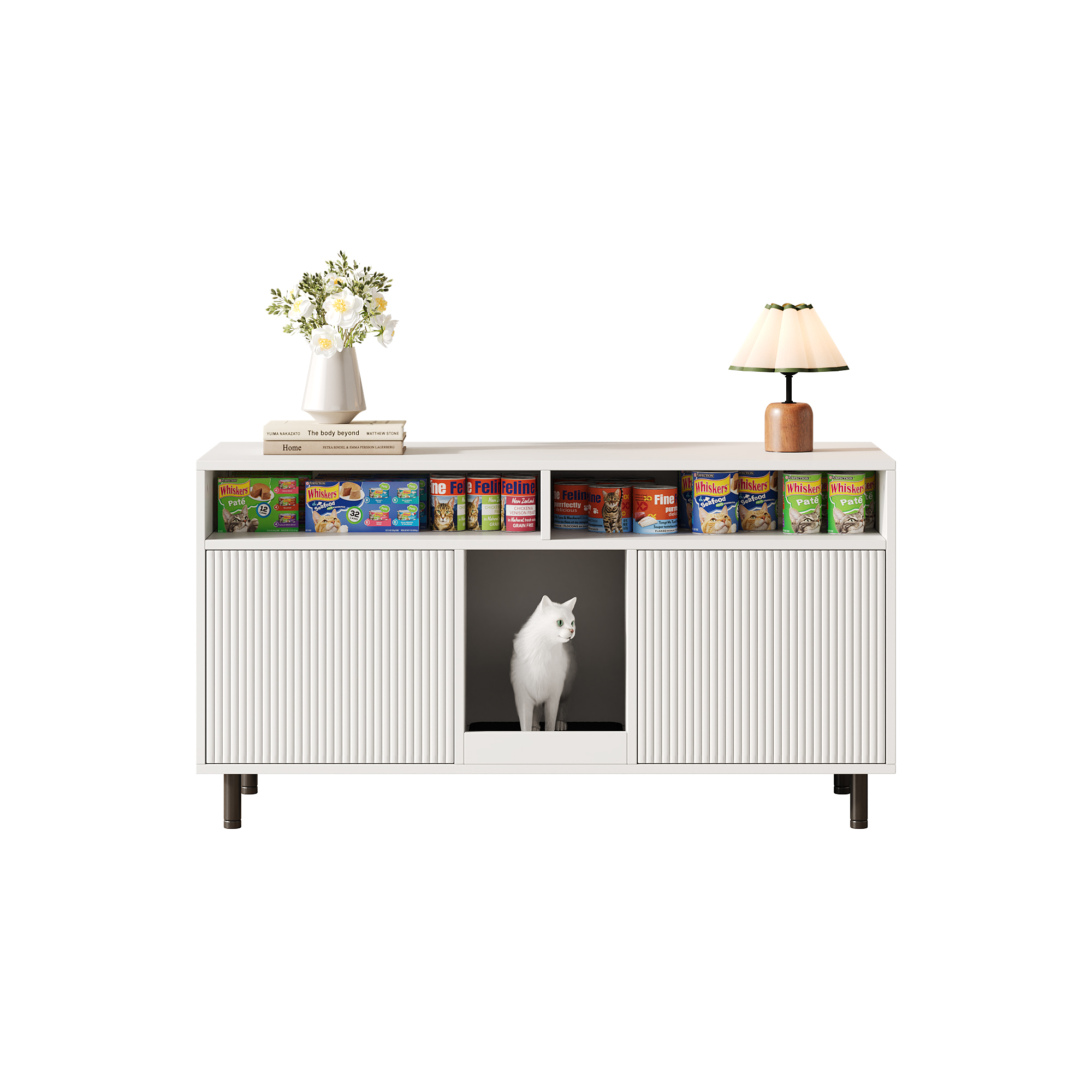 Meuble litterie chat - vue 3