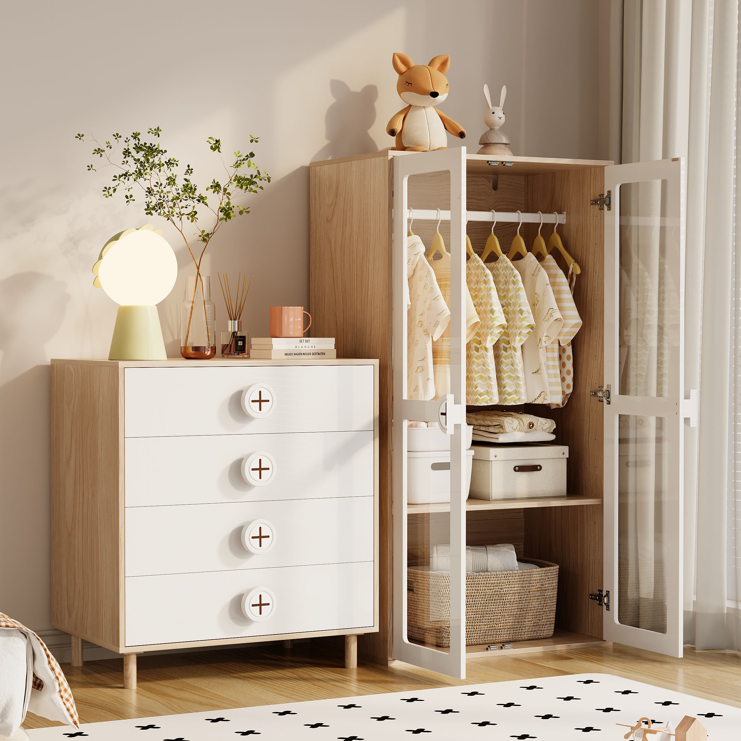 Détail du armoire