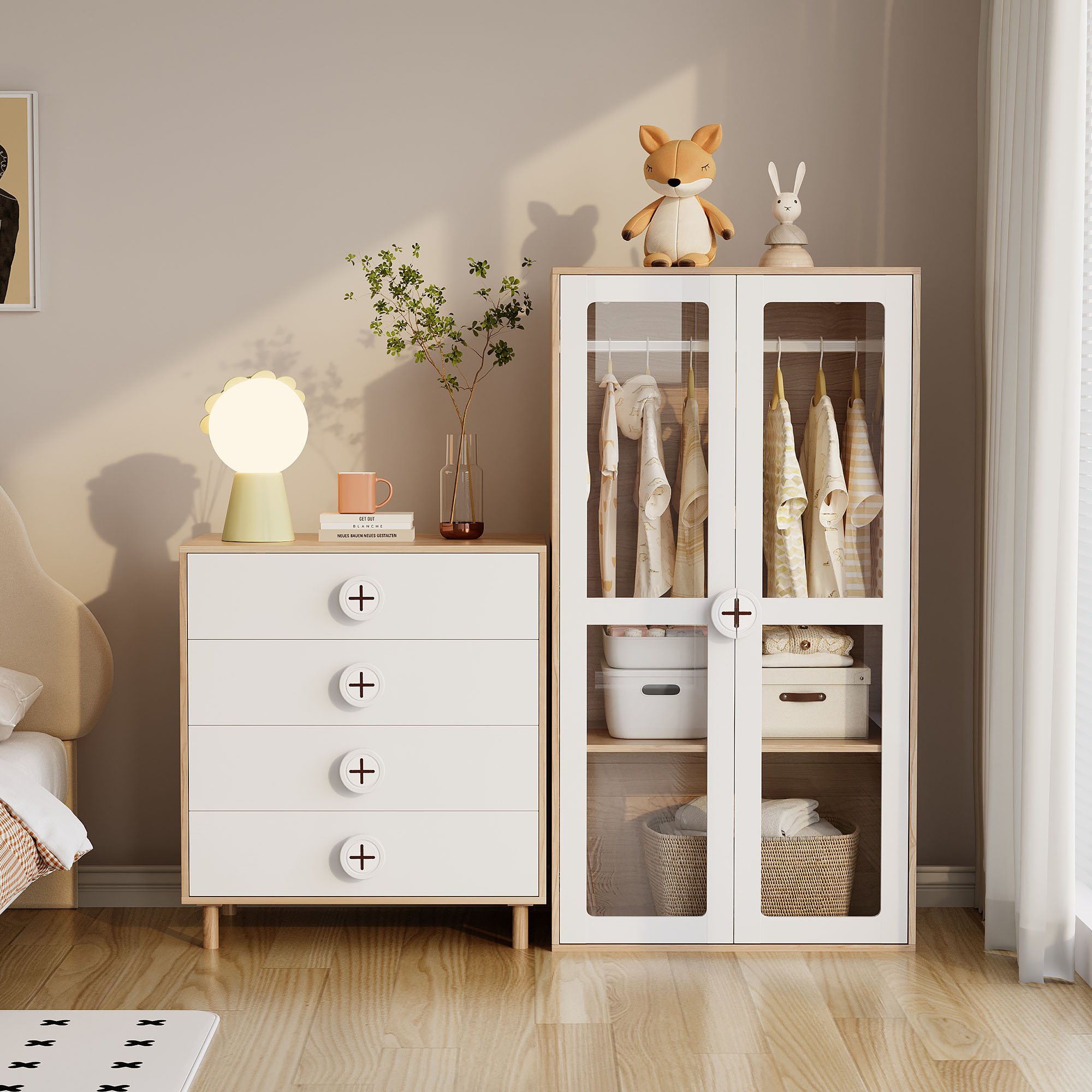 Détail du armoire