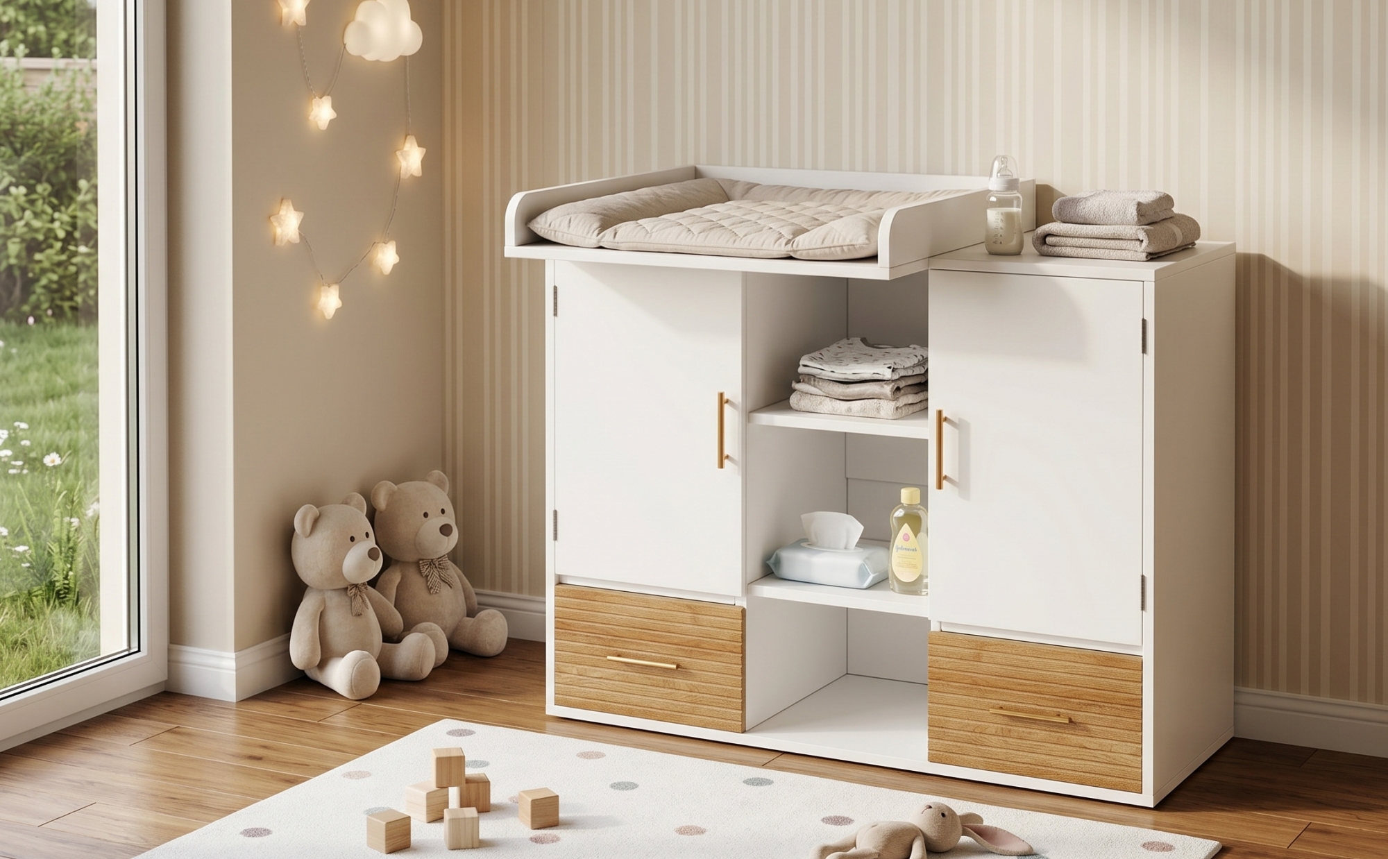 Détail du mobilier enfant