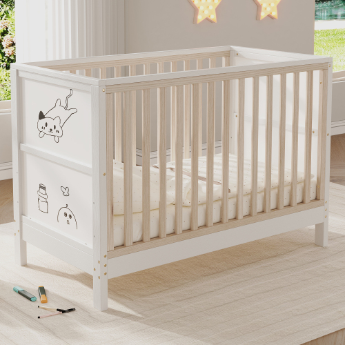 Panneaux à peindre pour lit bébé