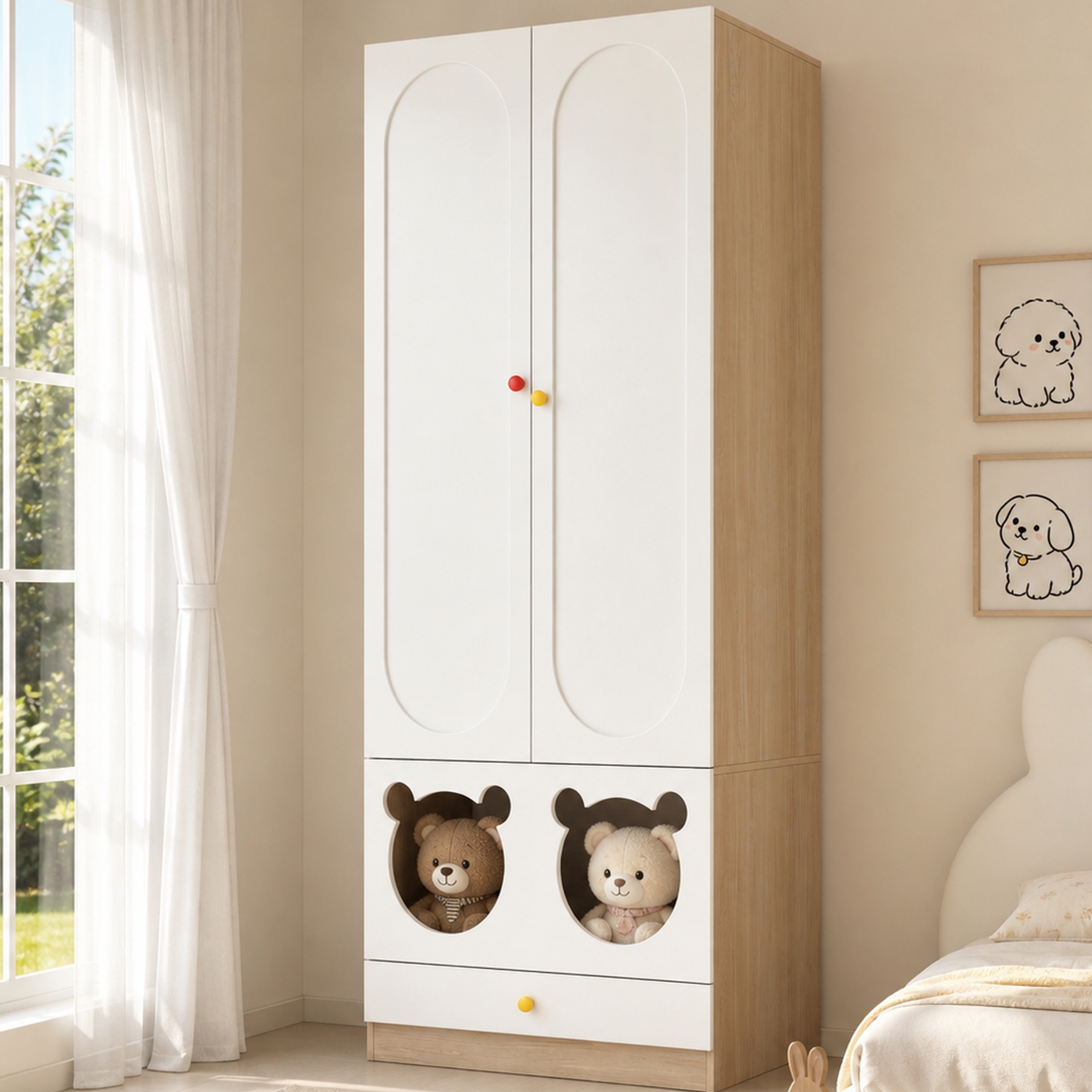 Détail du armoire
