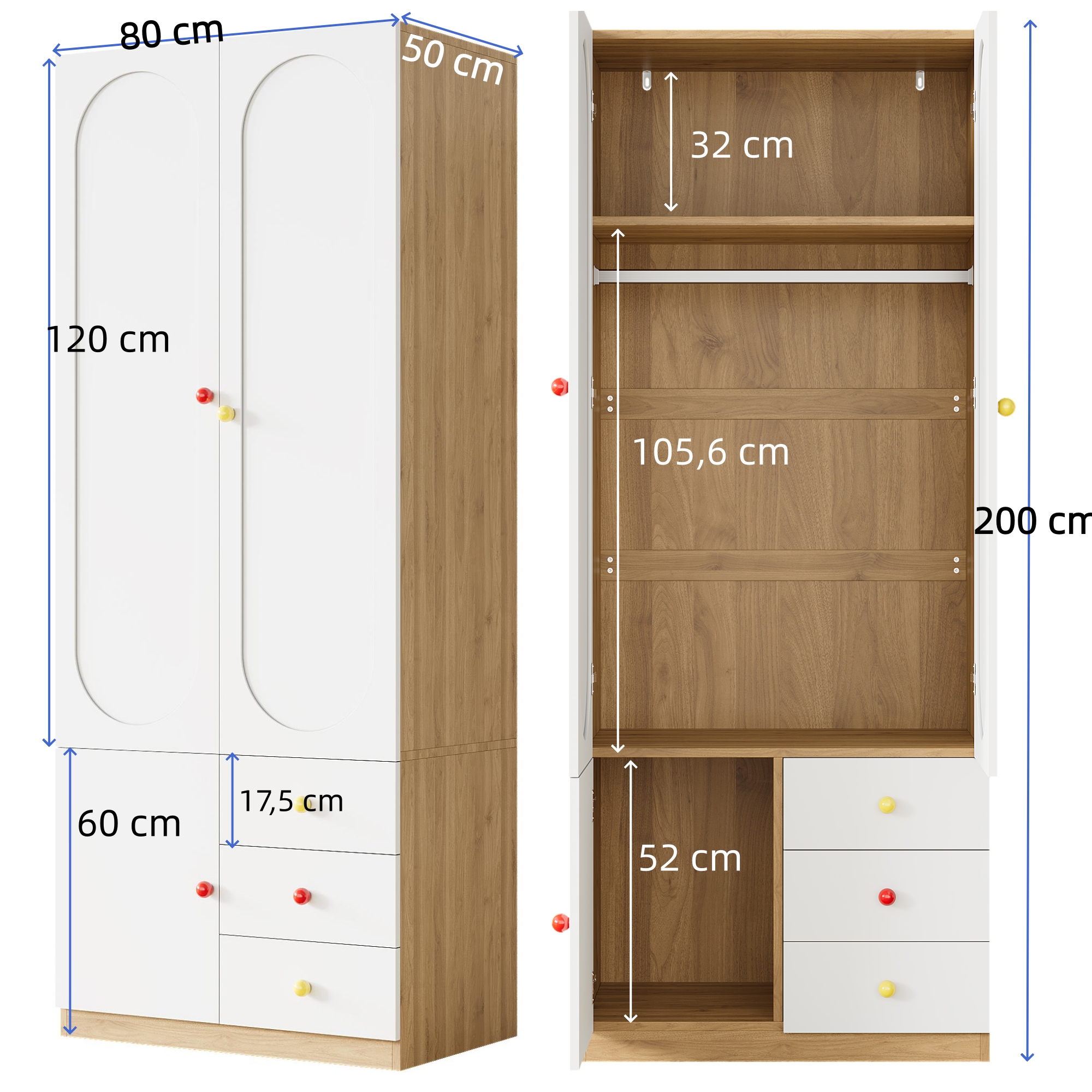 Détails de l'ensemble de rangement