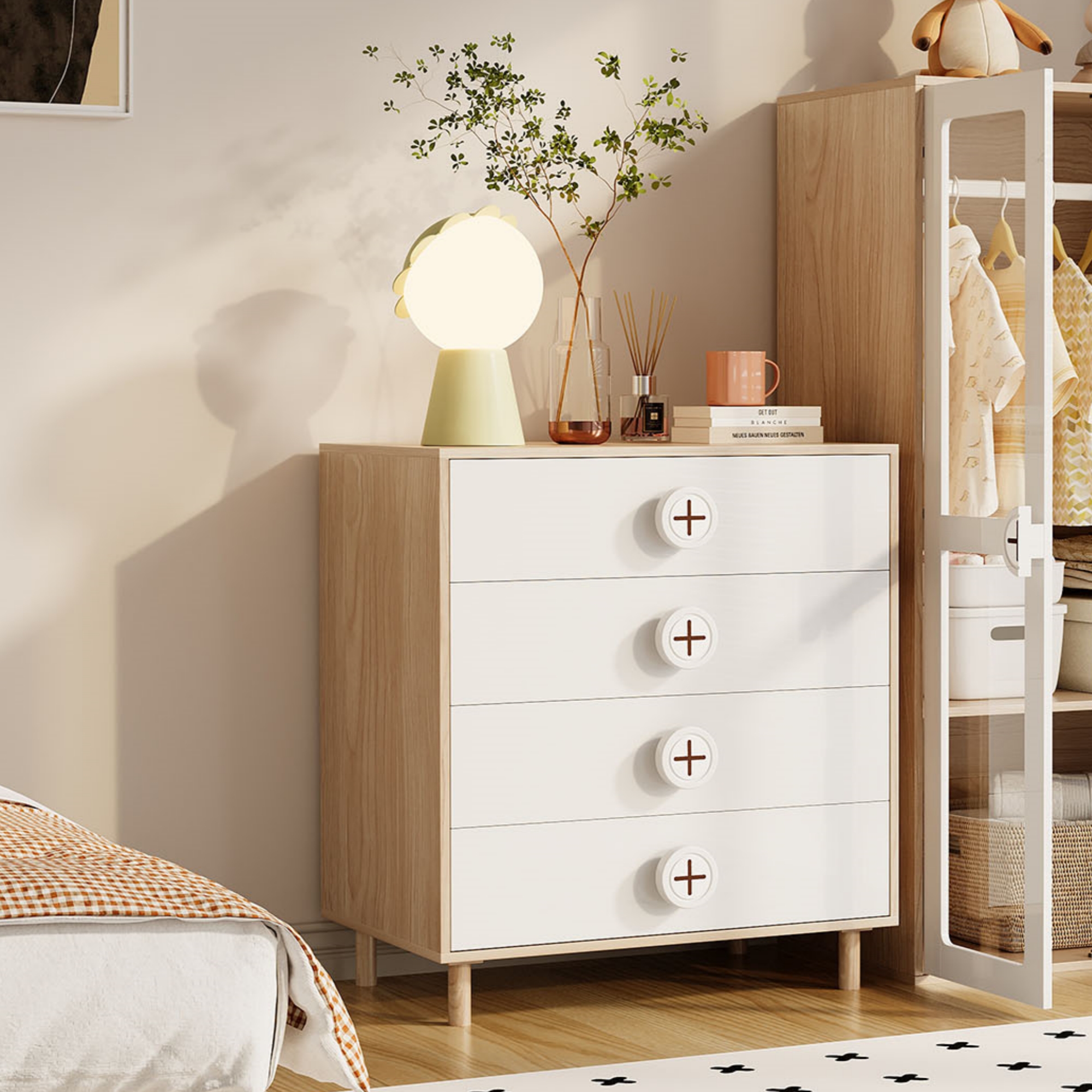 Détail du armoire