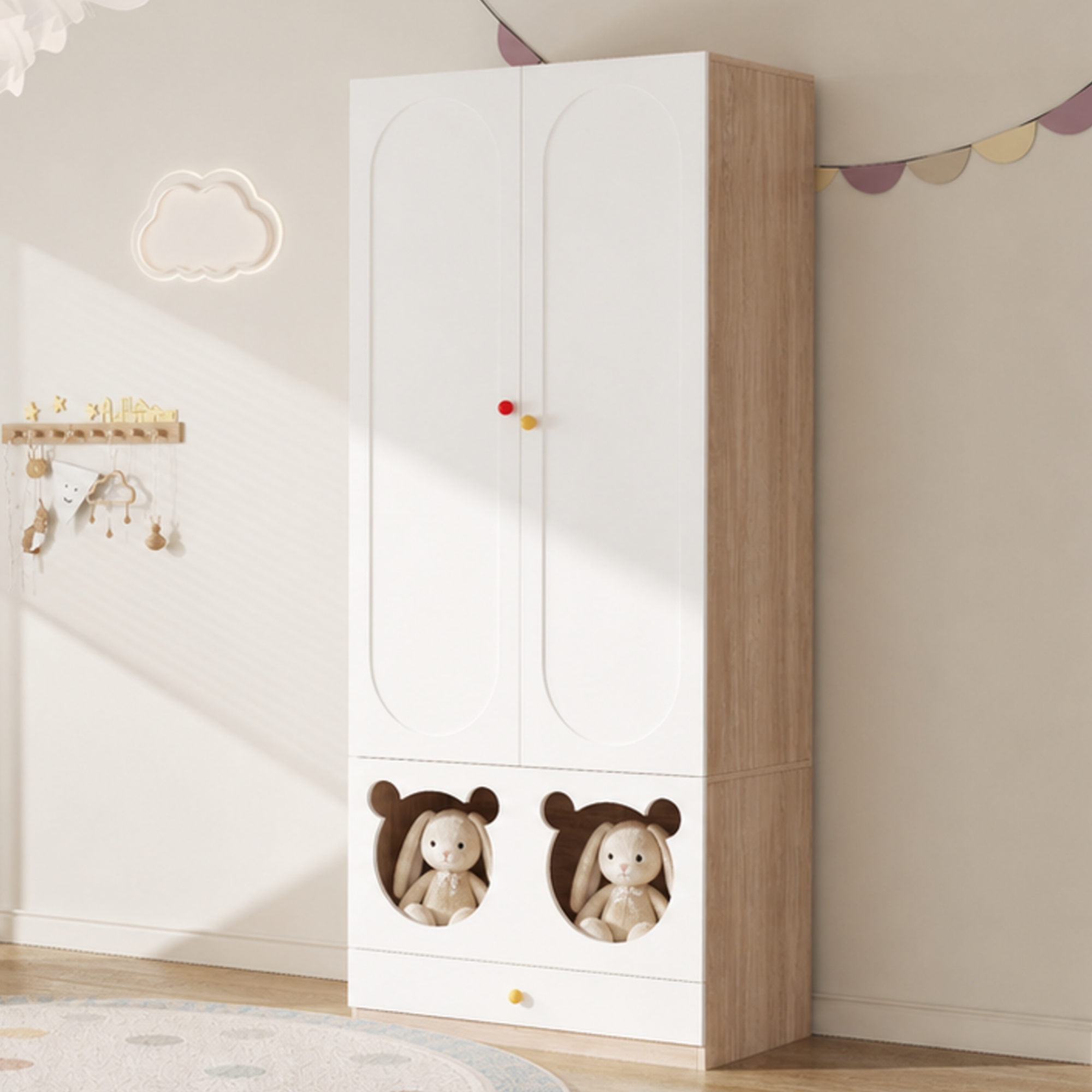 Vue principale du armoire