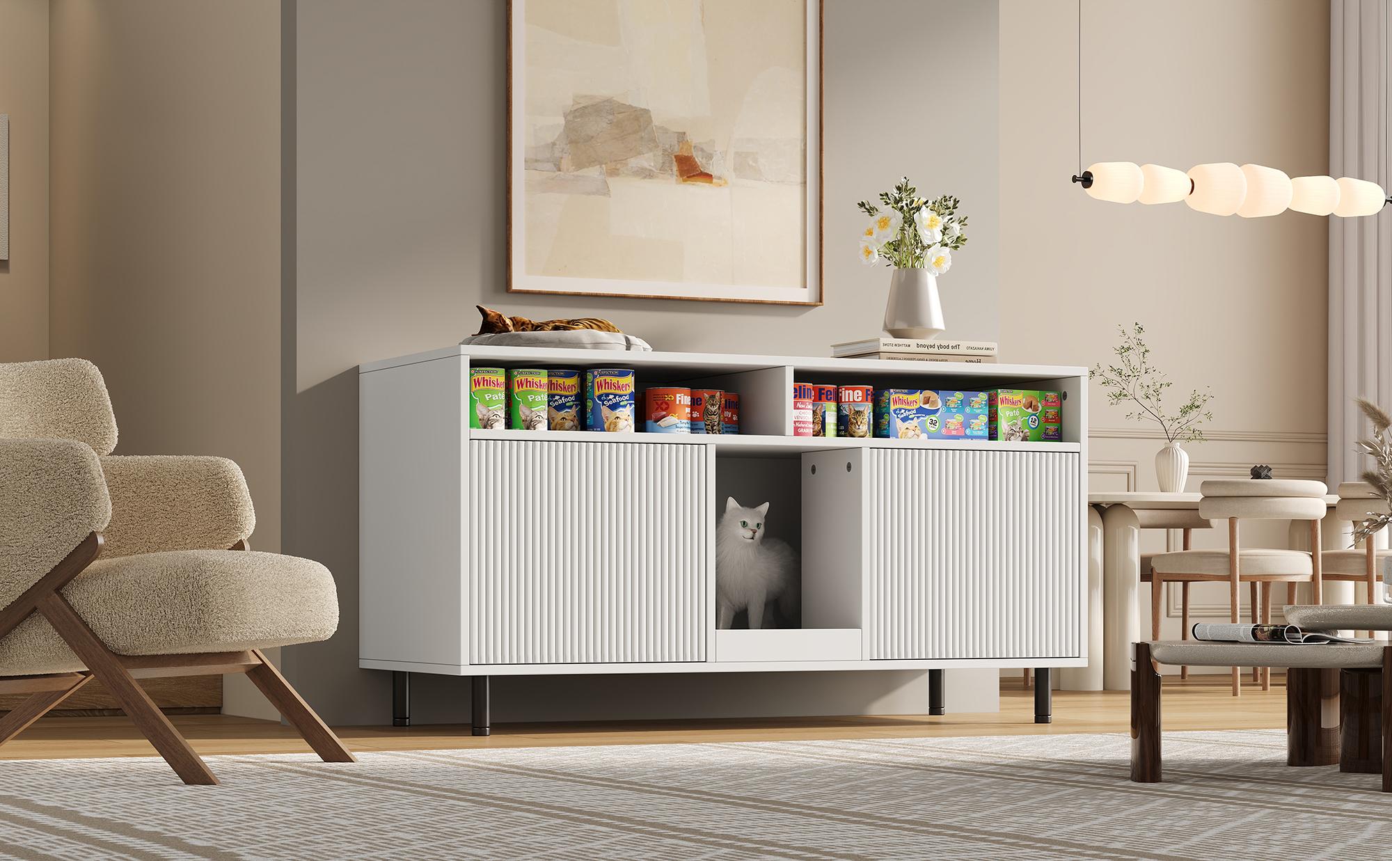 Meuble litterie chat - vue 12