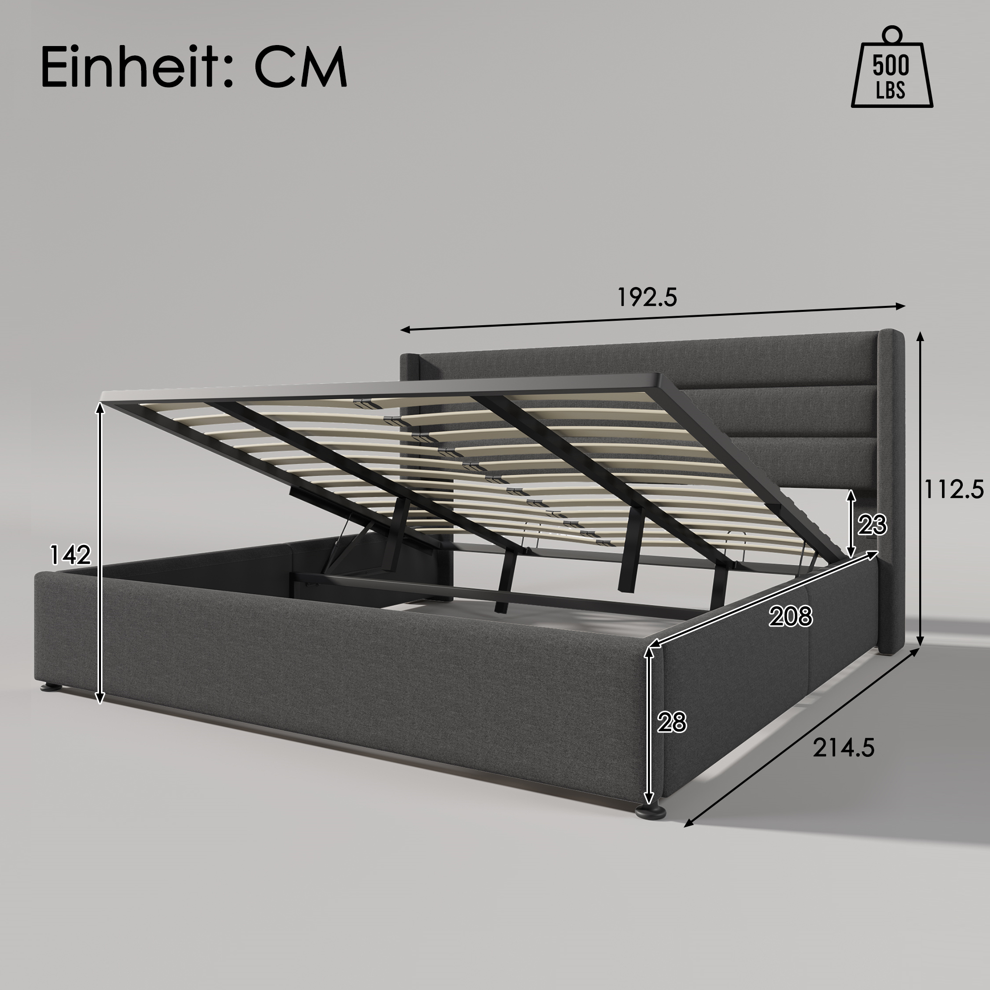 Bett 180x200