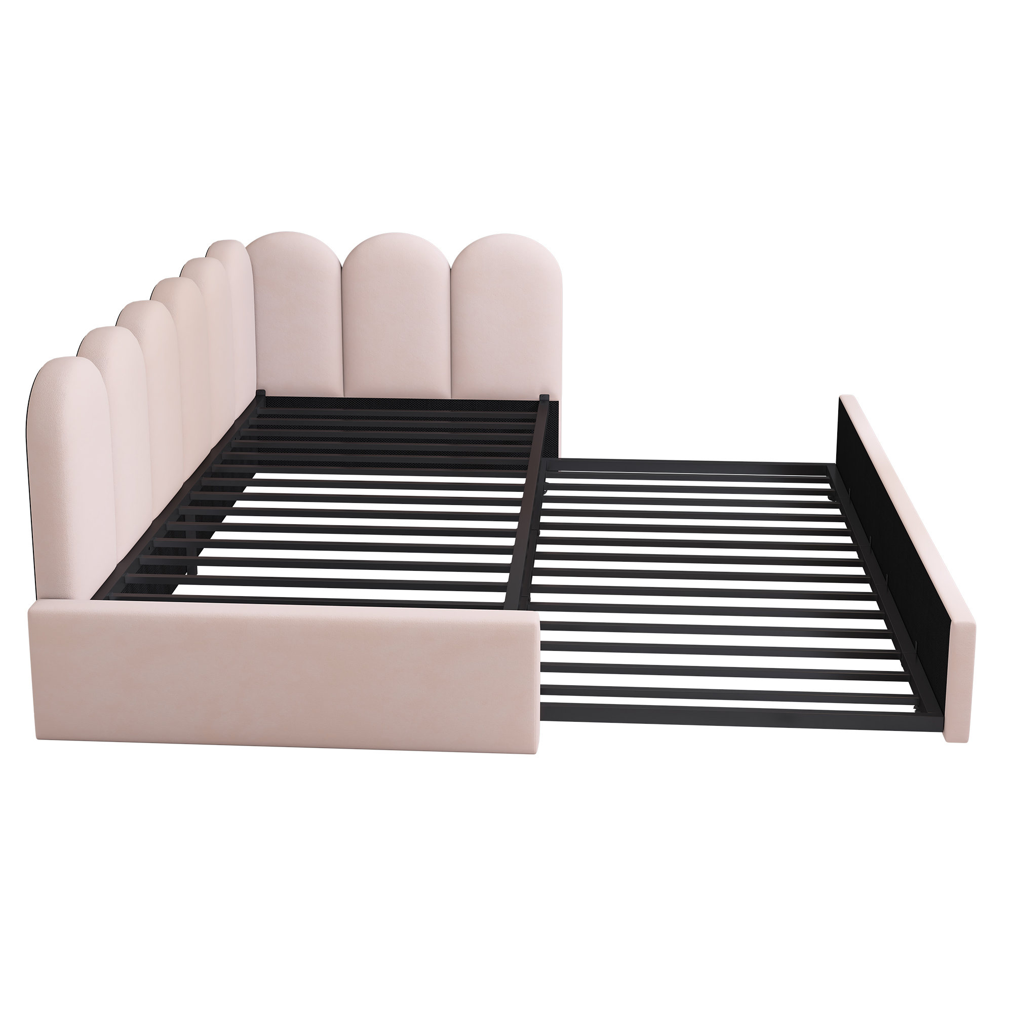 Polsterbett Daybett 90x200cm,Tagesbett Schlafsofa 