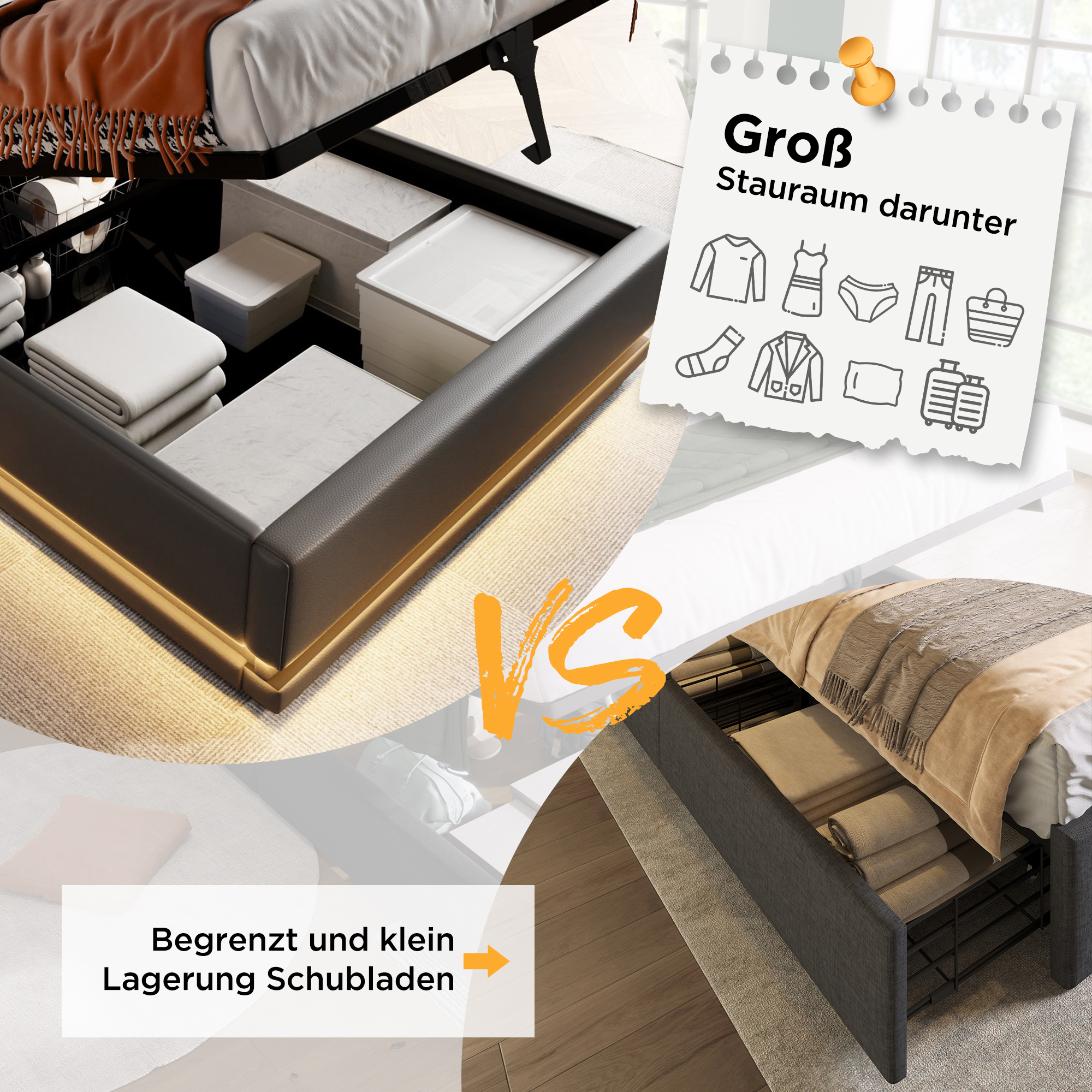 matelas 406 ressorts, deux couches de mousse