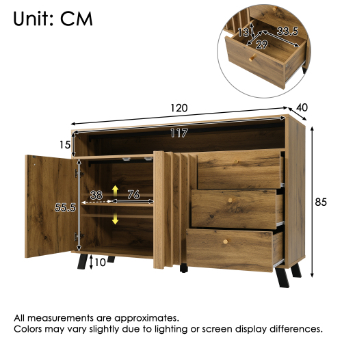 Dimensions détaillées