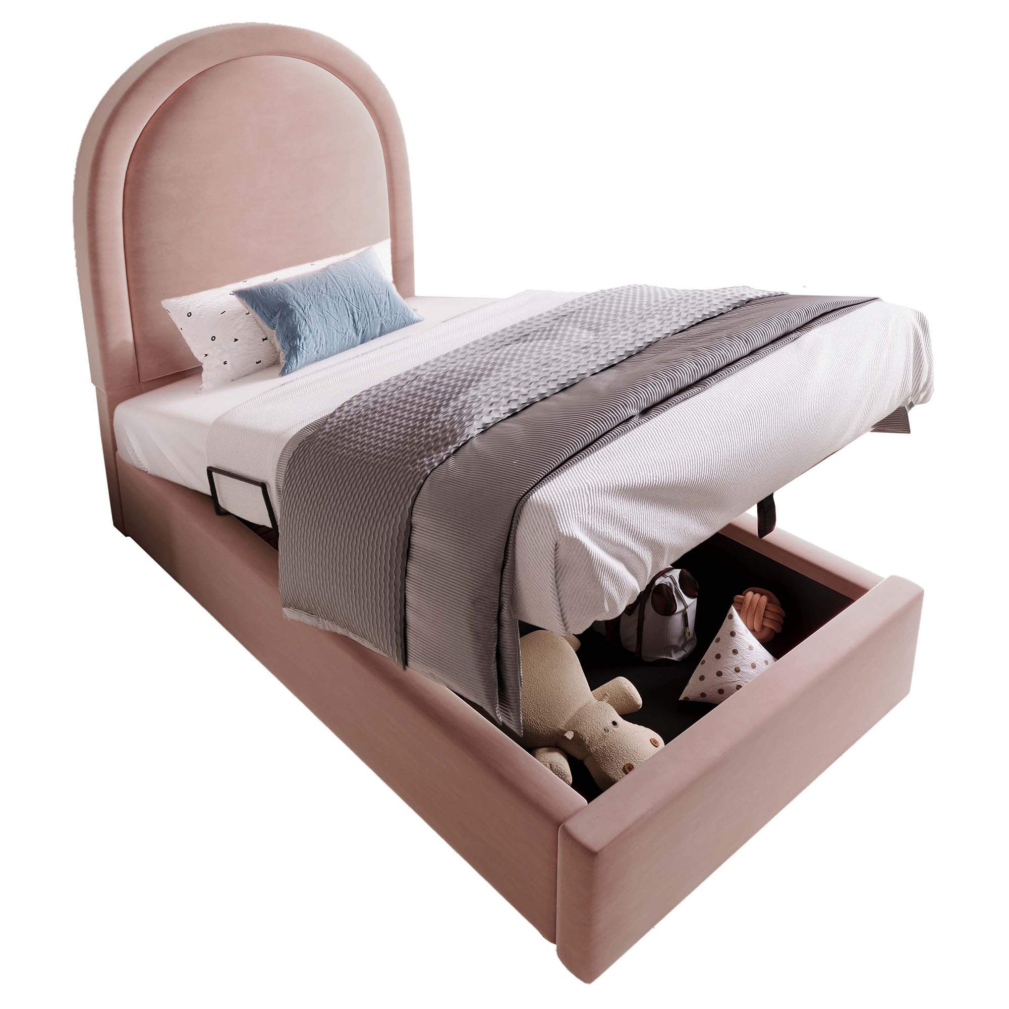 cadre mixte acier, bois massif et MDF