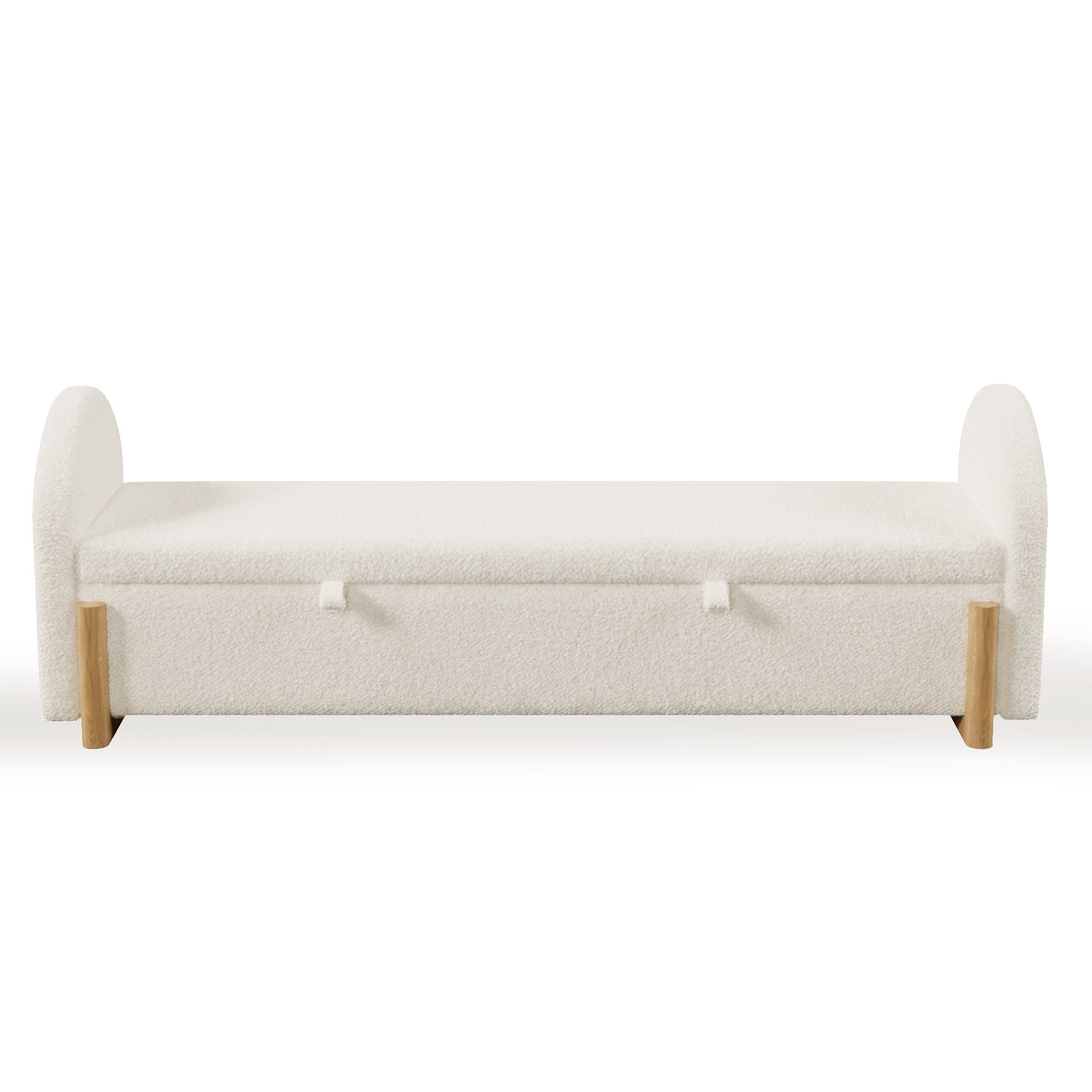 détail tissu bouclé