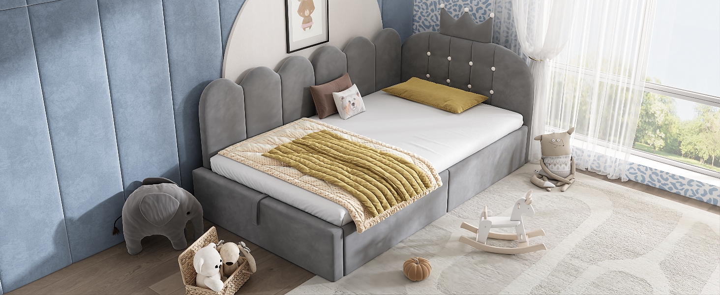 Détail du lit banquette