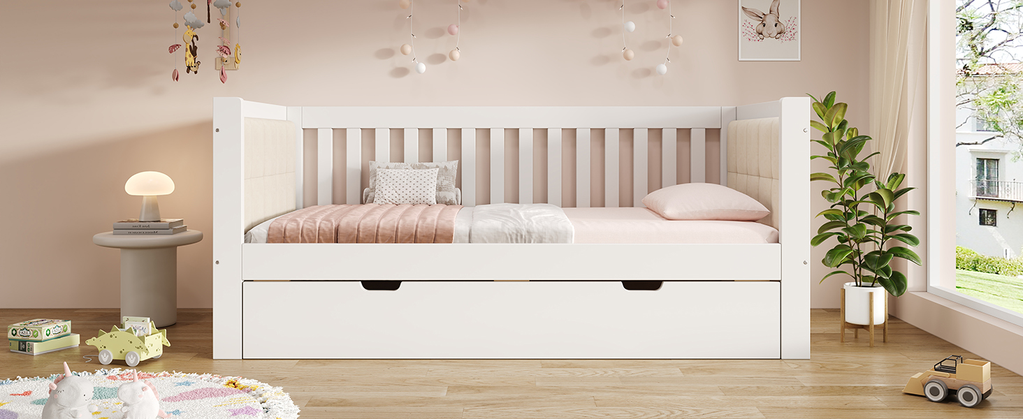 Détail du lit banquette