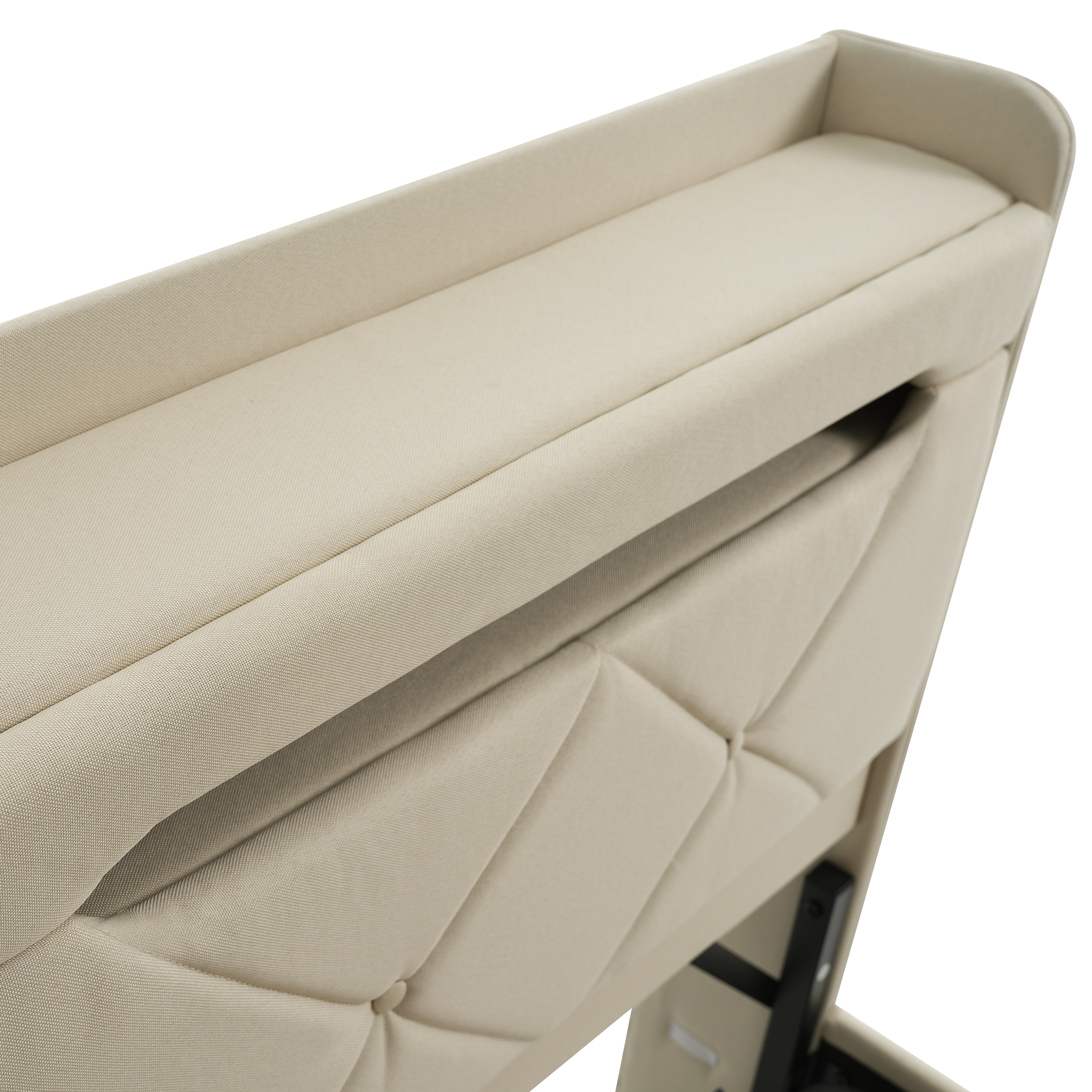 Polsterbett Einzelbett 90*200, Stauraum Kopfteil m