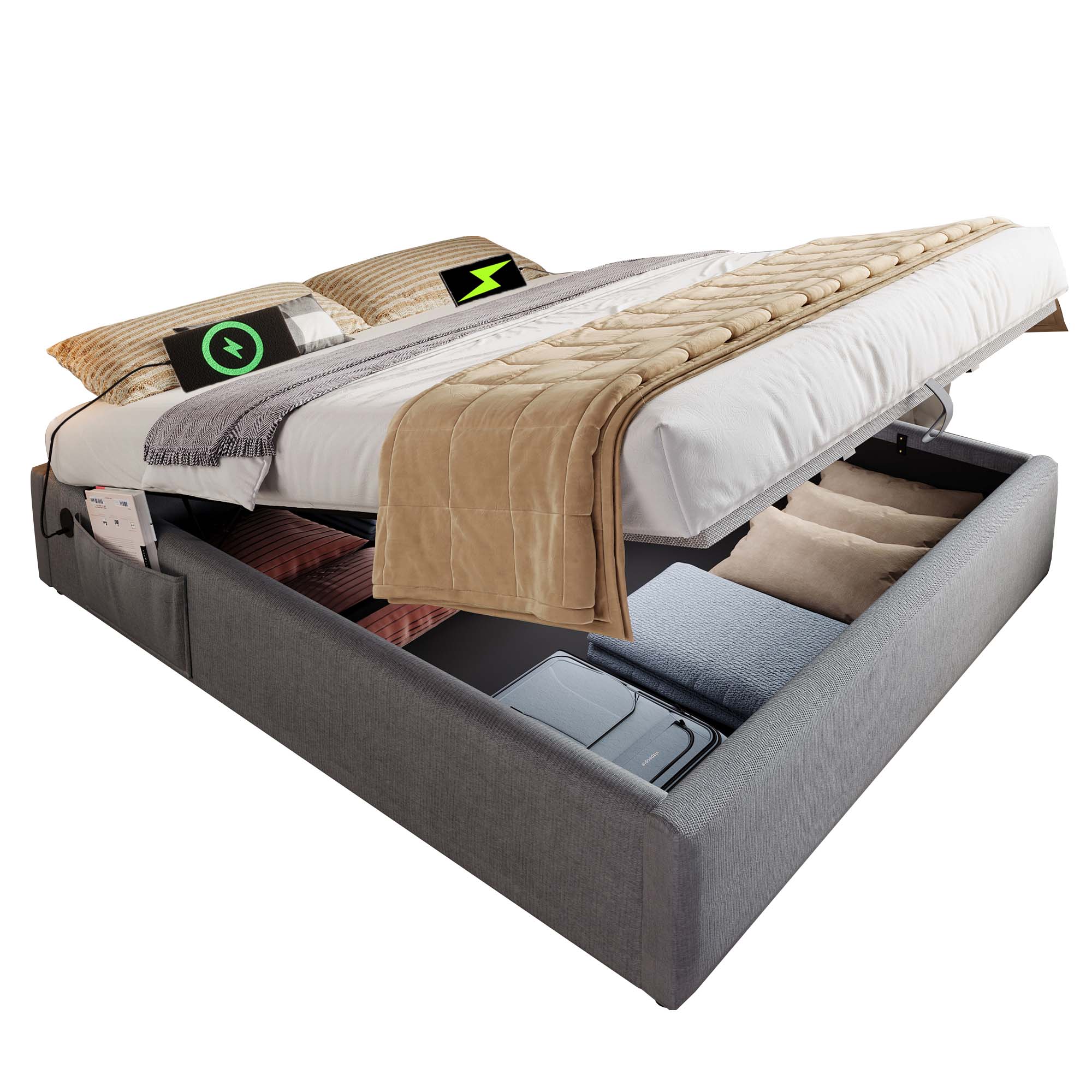 revêtement antidérapant pour matelas