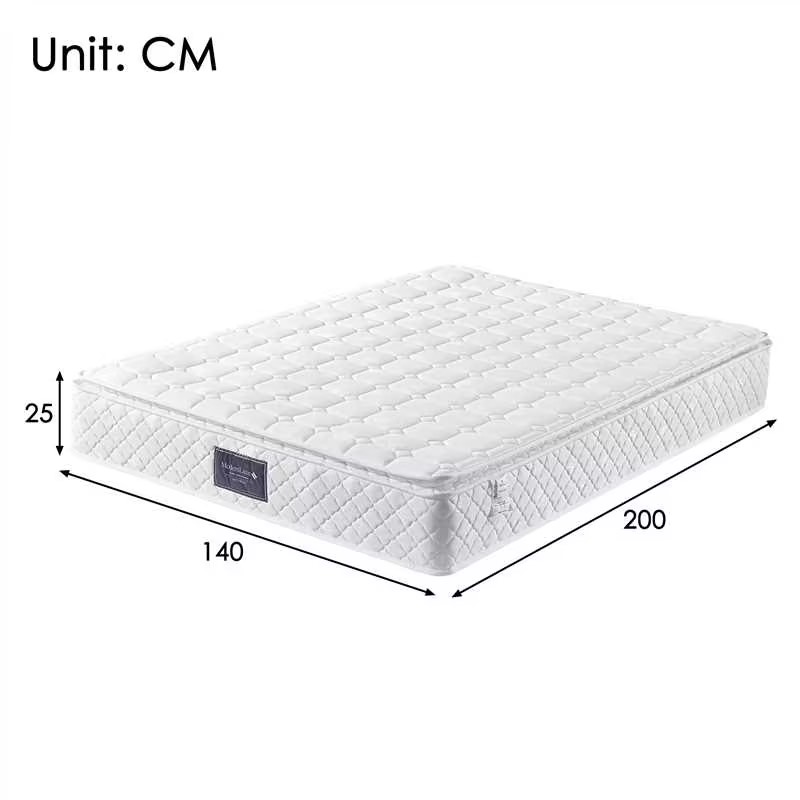Doppelbett Holzbett 140×200cm mit Bettbank, Kopfte