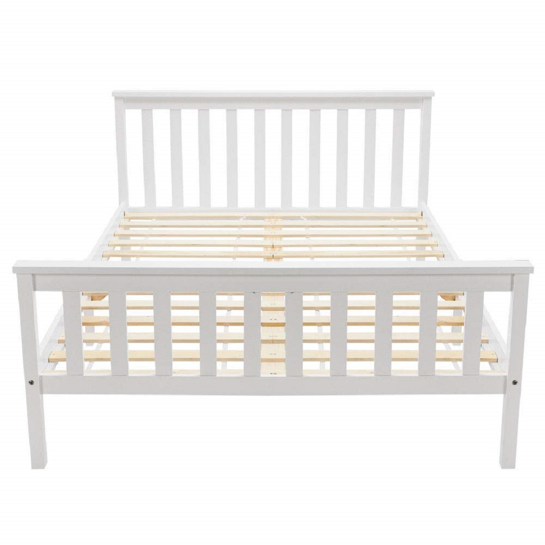 Doppelbett Holzbett 140 x 200 cm Massivholzbett mi