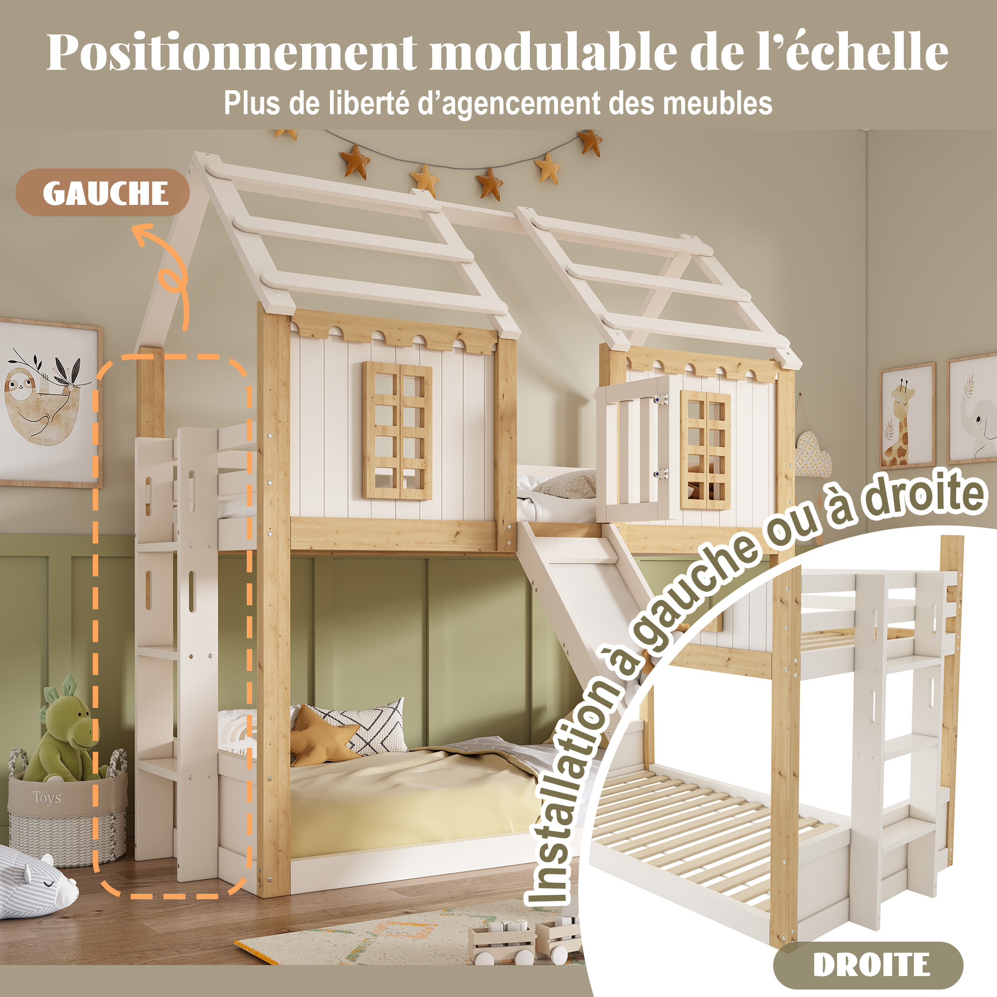 Il s’adapte à différents espaces et usages