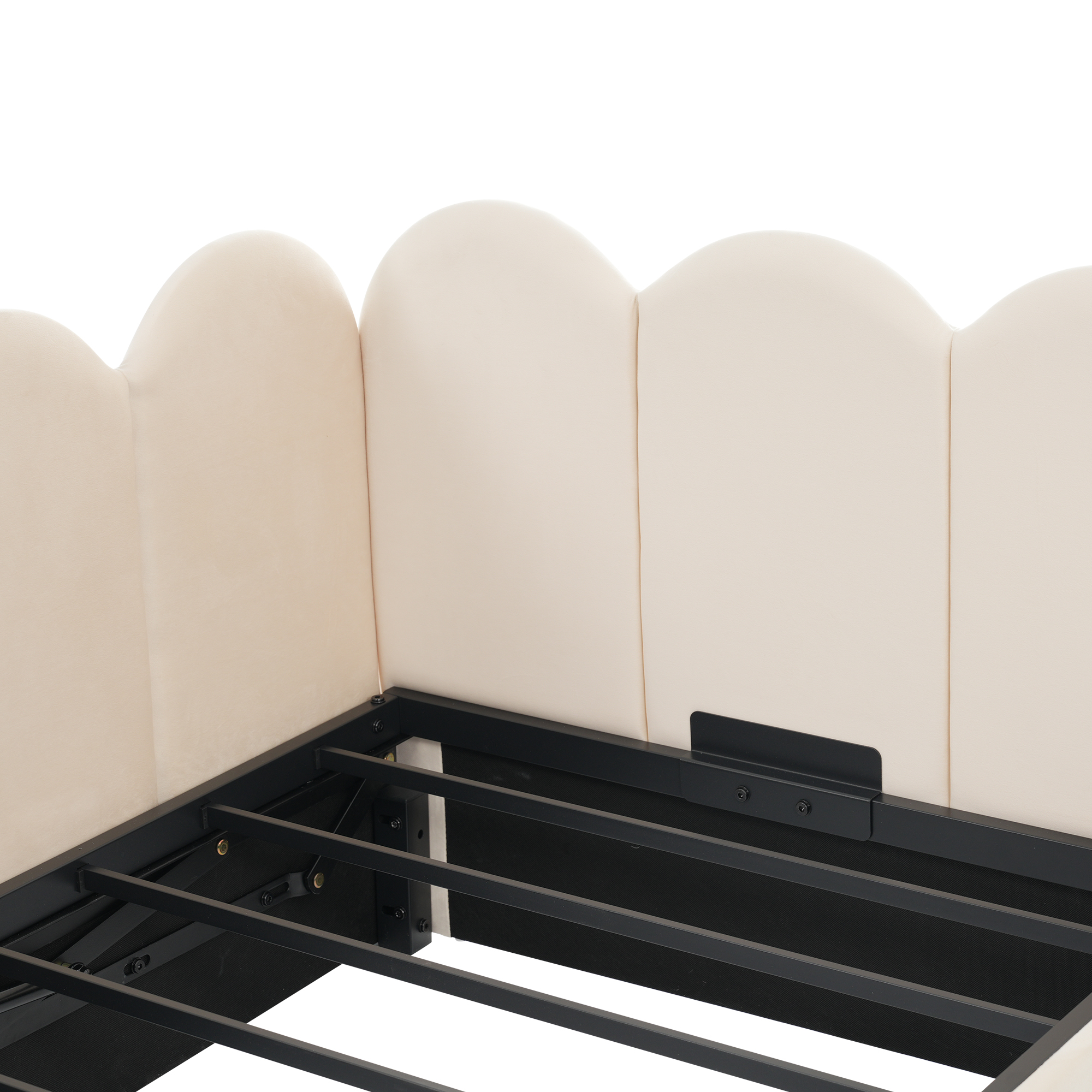 Banquette lit moderne beige