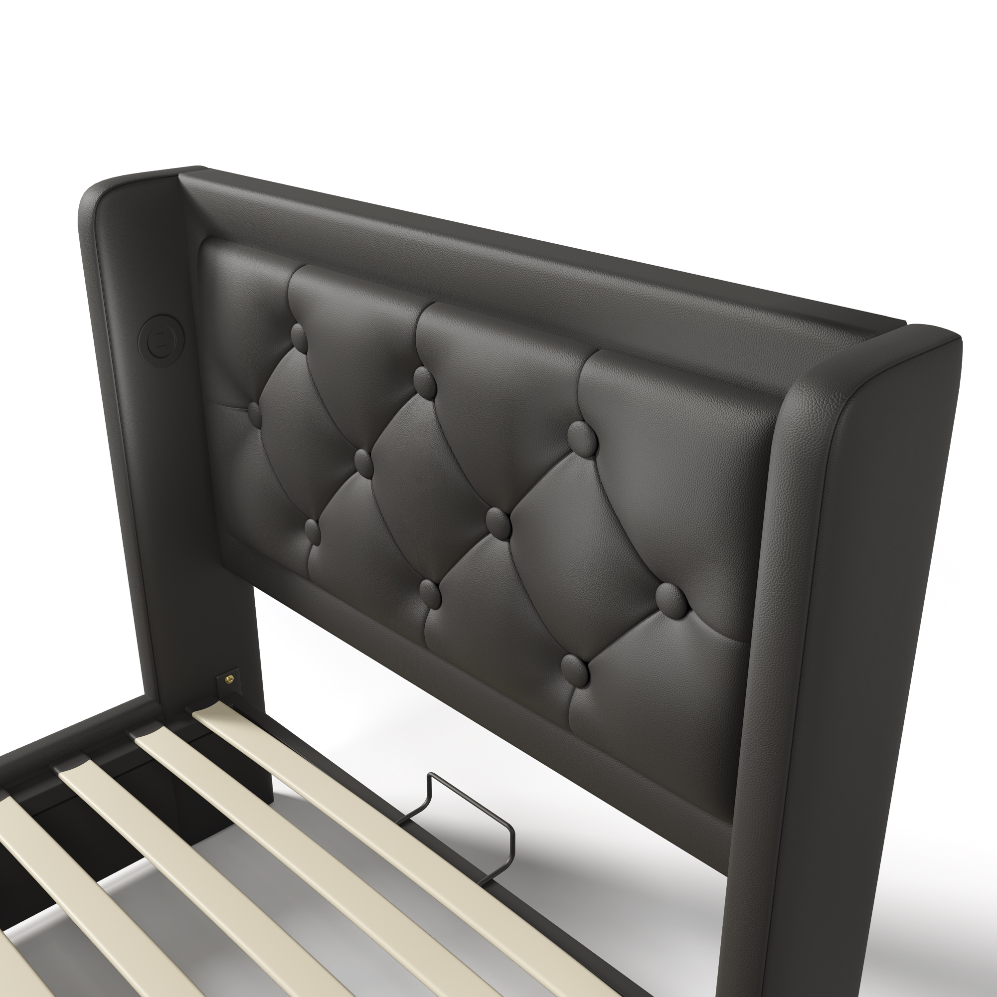 détail matelas et tissu certifié