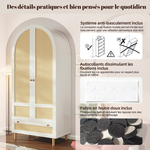 Côtés interchangeables